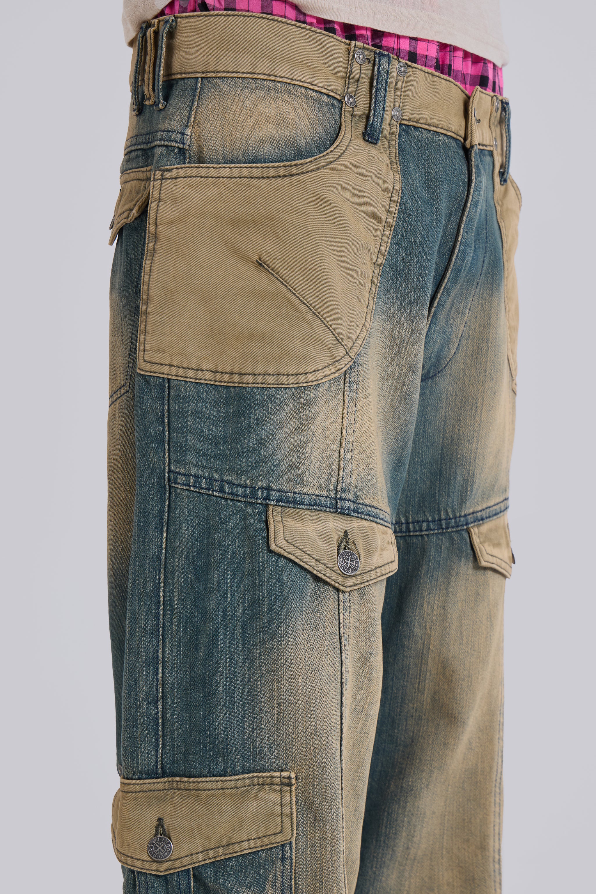 '07 Contrast Cargo Jeans - Image 5
