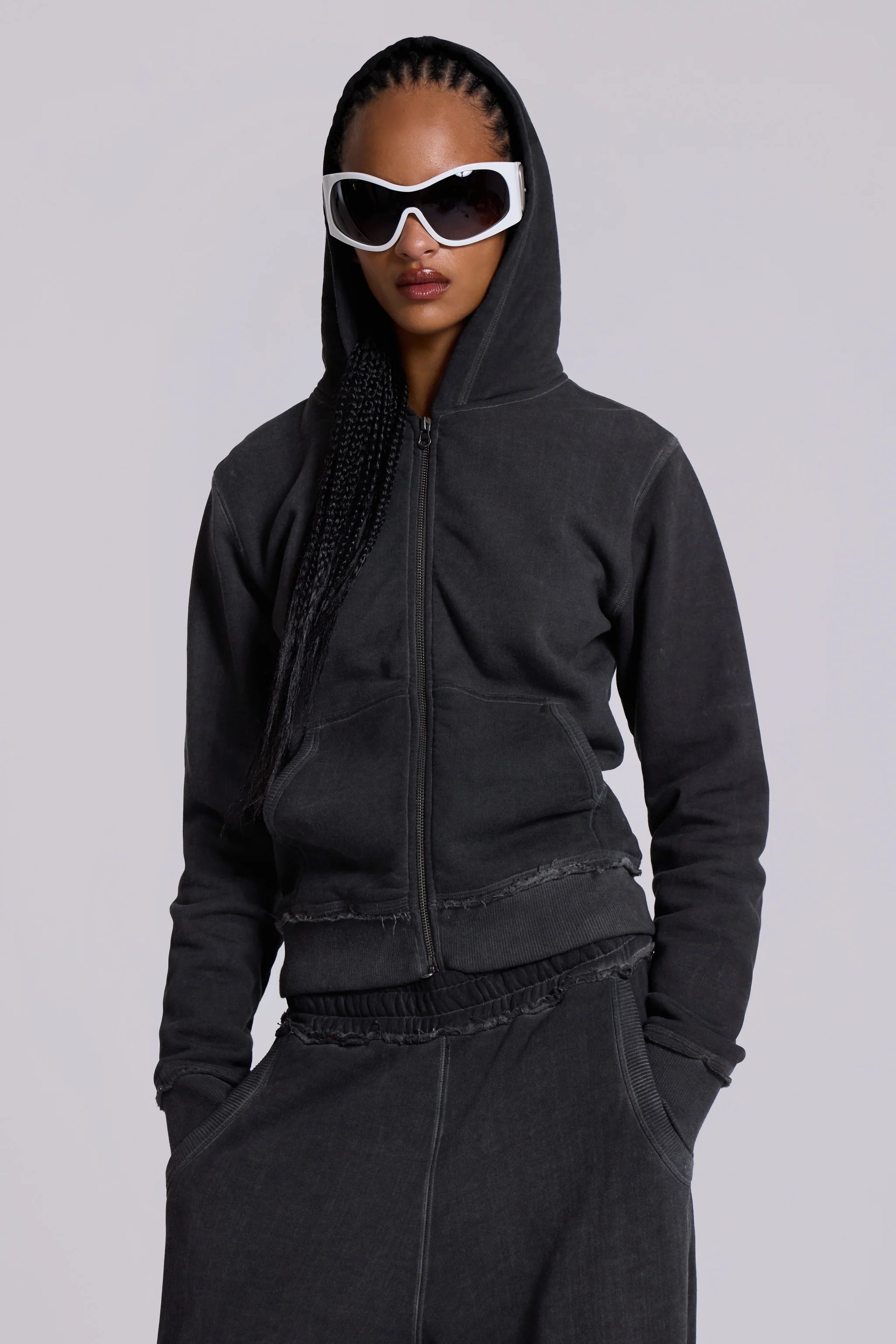 Anthracite Monster Hoodie - Image 2