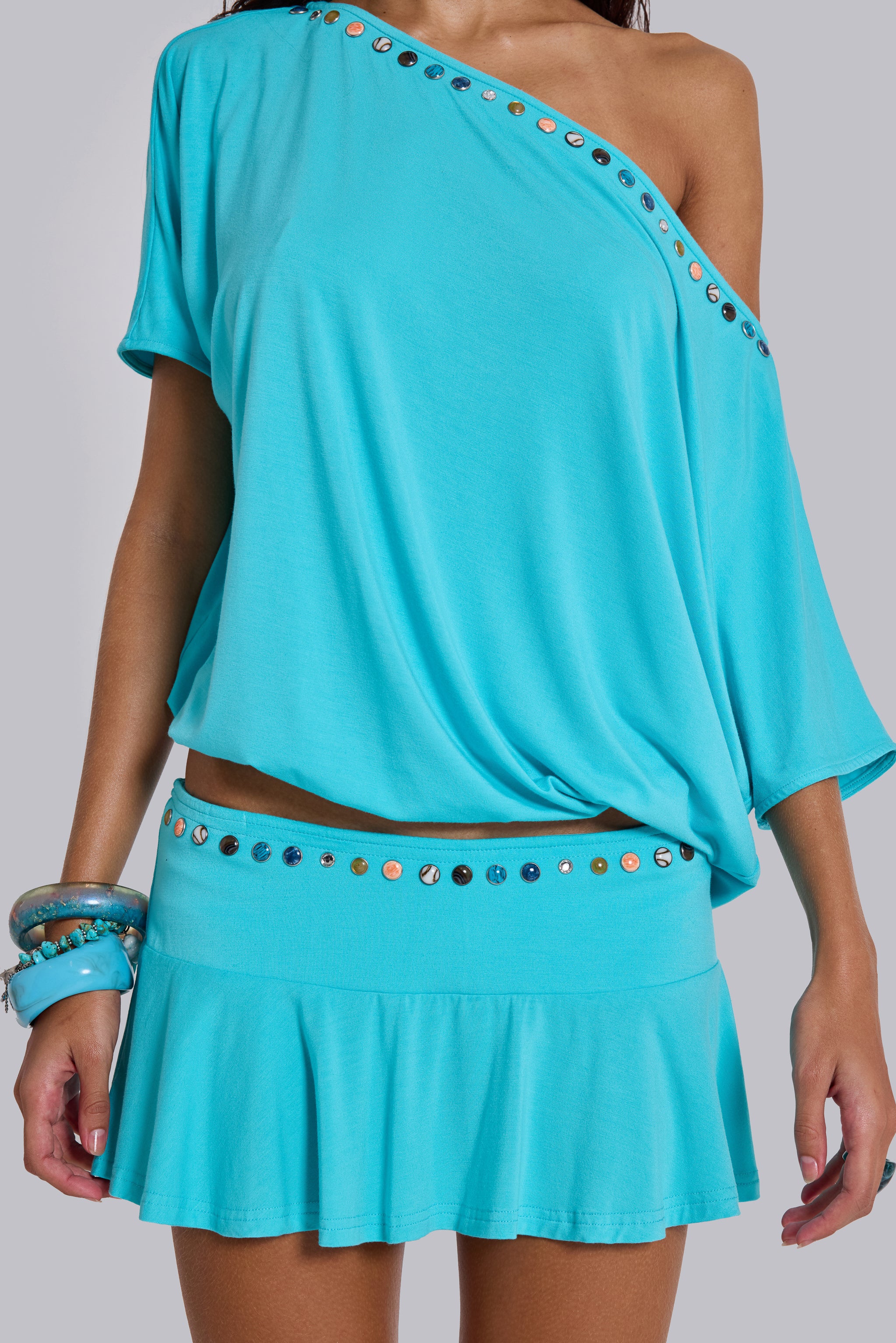 Azurae Studded Backless Top - Image 2