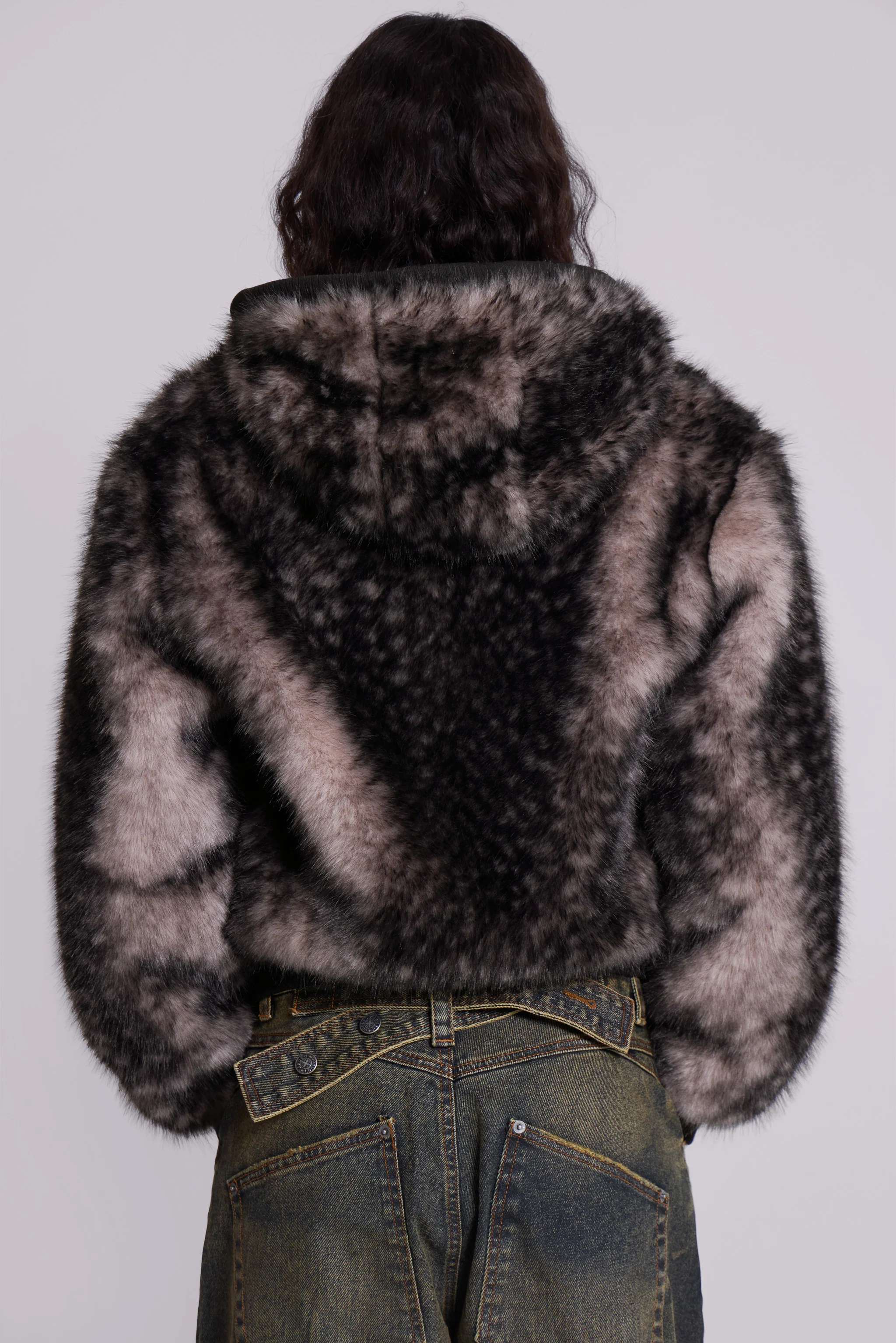 Biome Faux Fur Jacket - Image 3