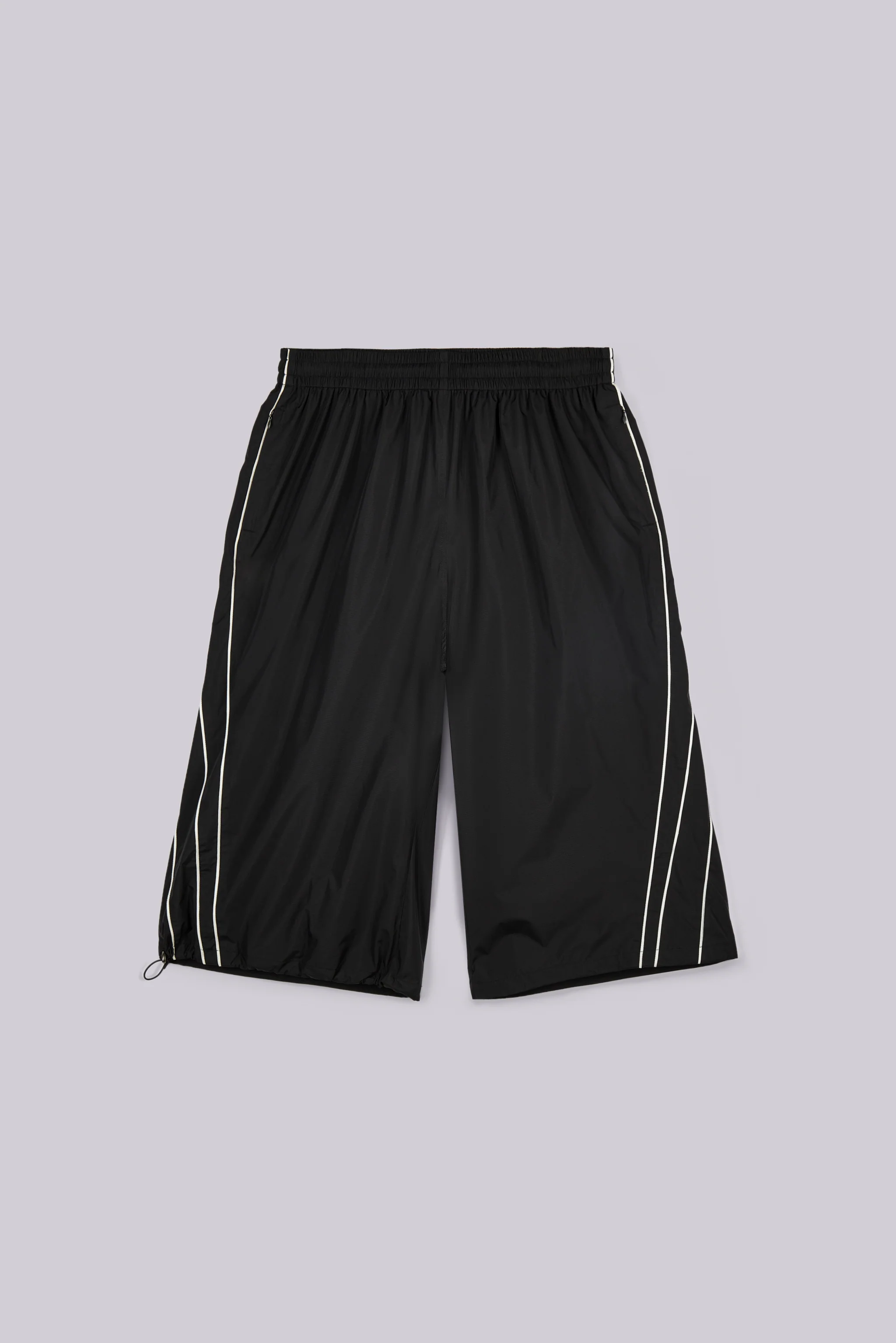 Black Vapor 3/4 Shorts - Image 2