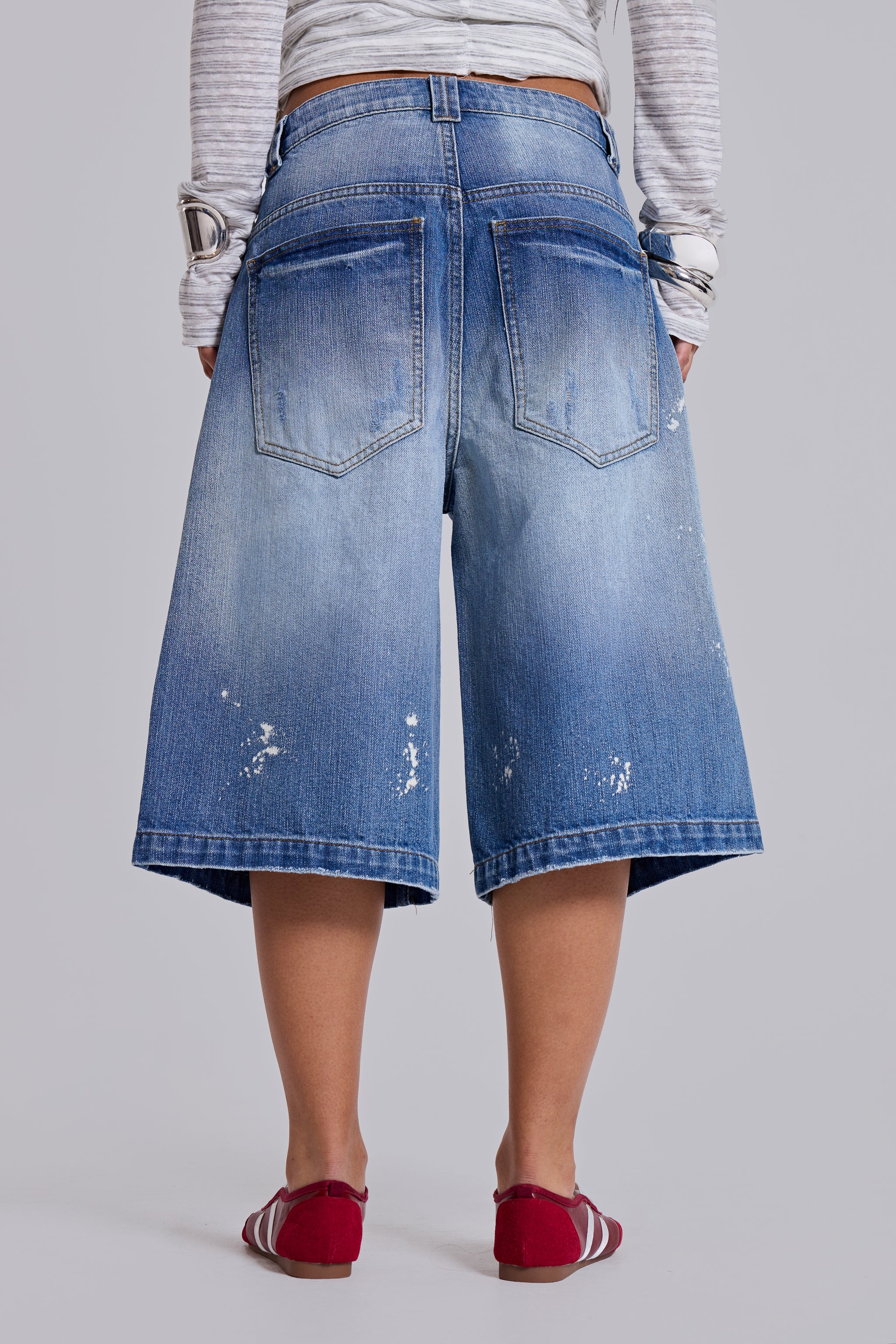 Bleached Colossus Jorts - Image 5