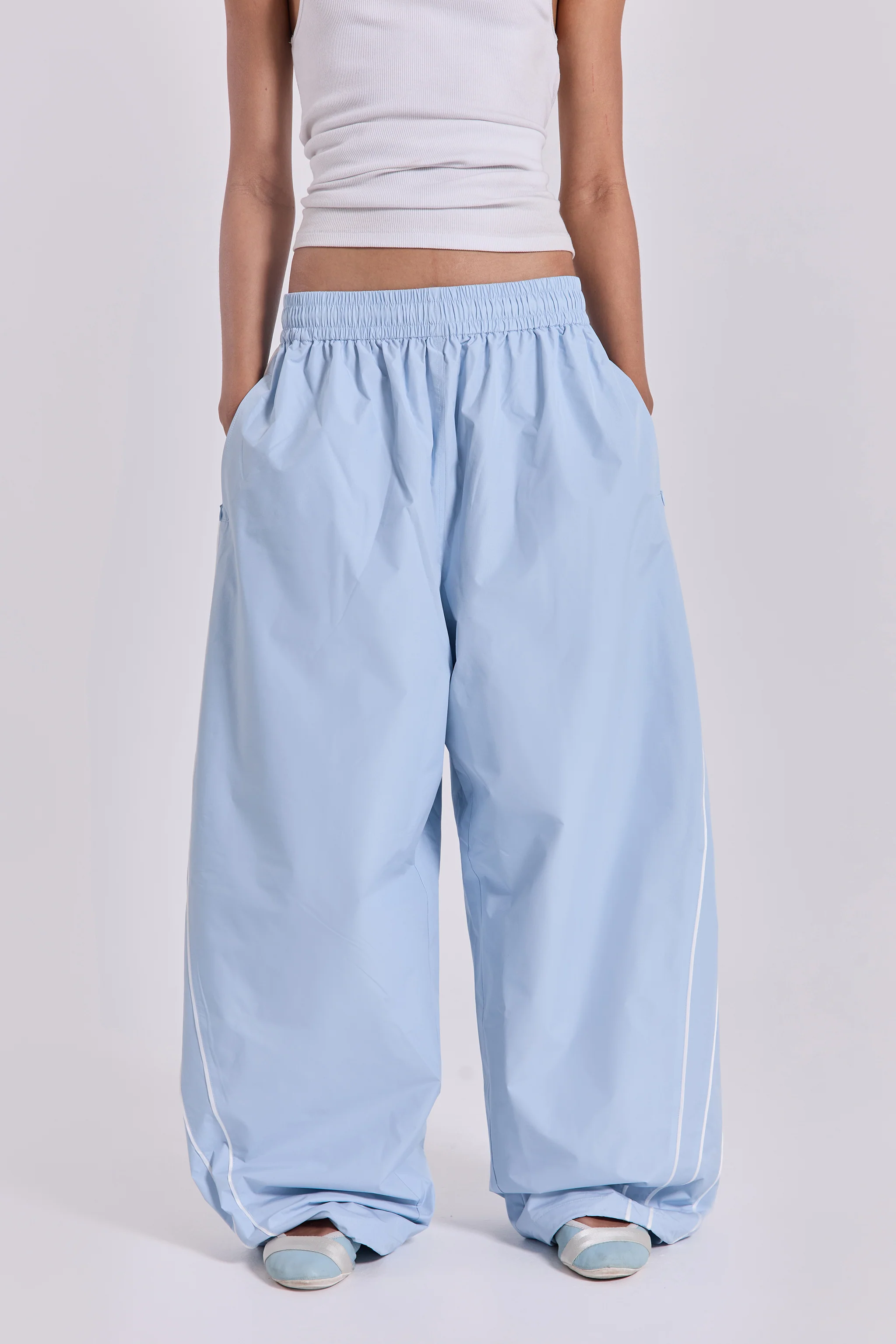 Blue Vapor Tracksuit Bottoms - Image 5