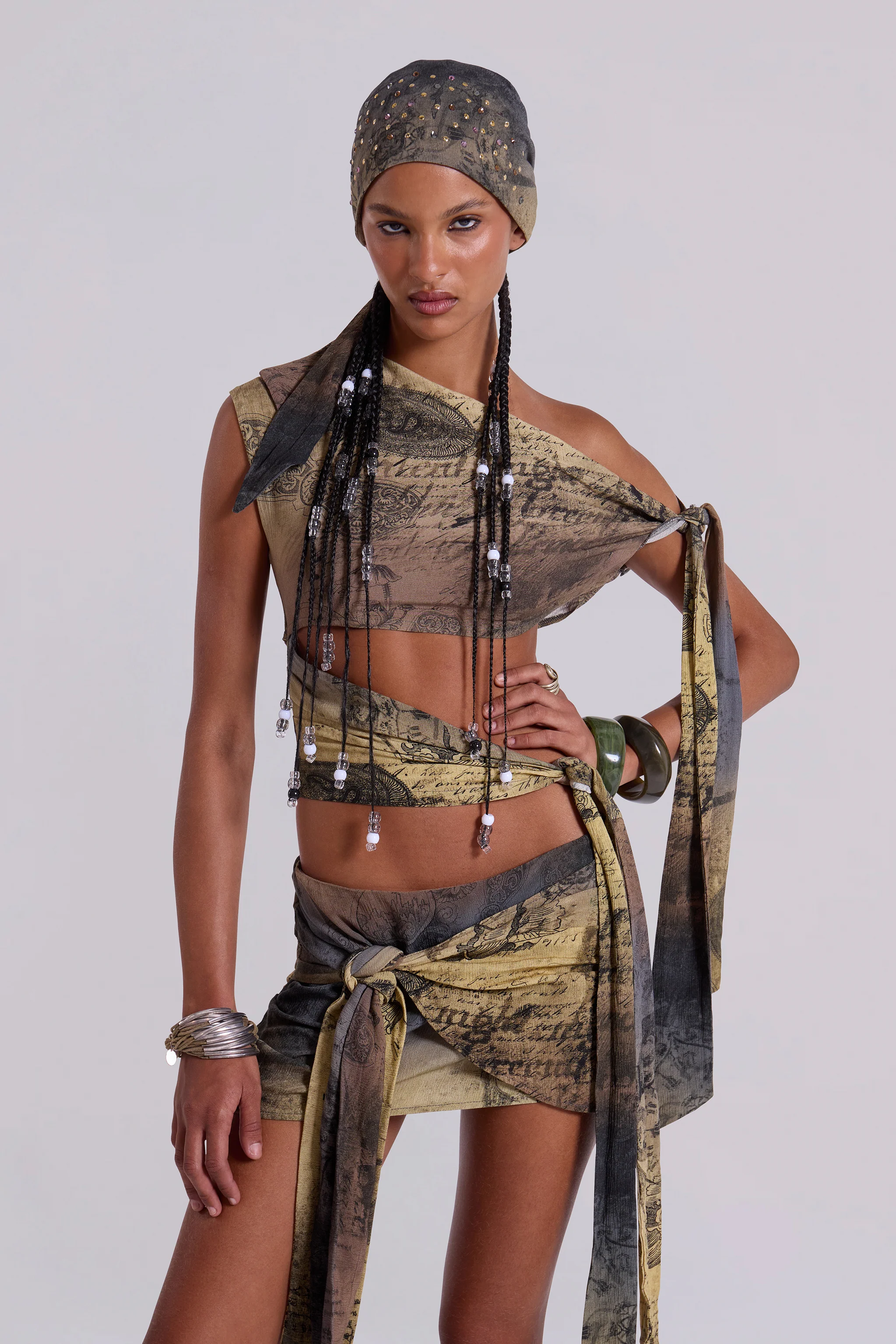 Calia Asymmetric Mini Skirt - Image 4