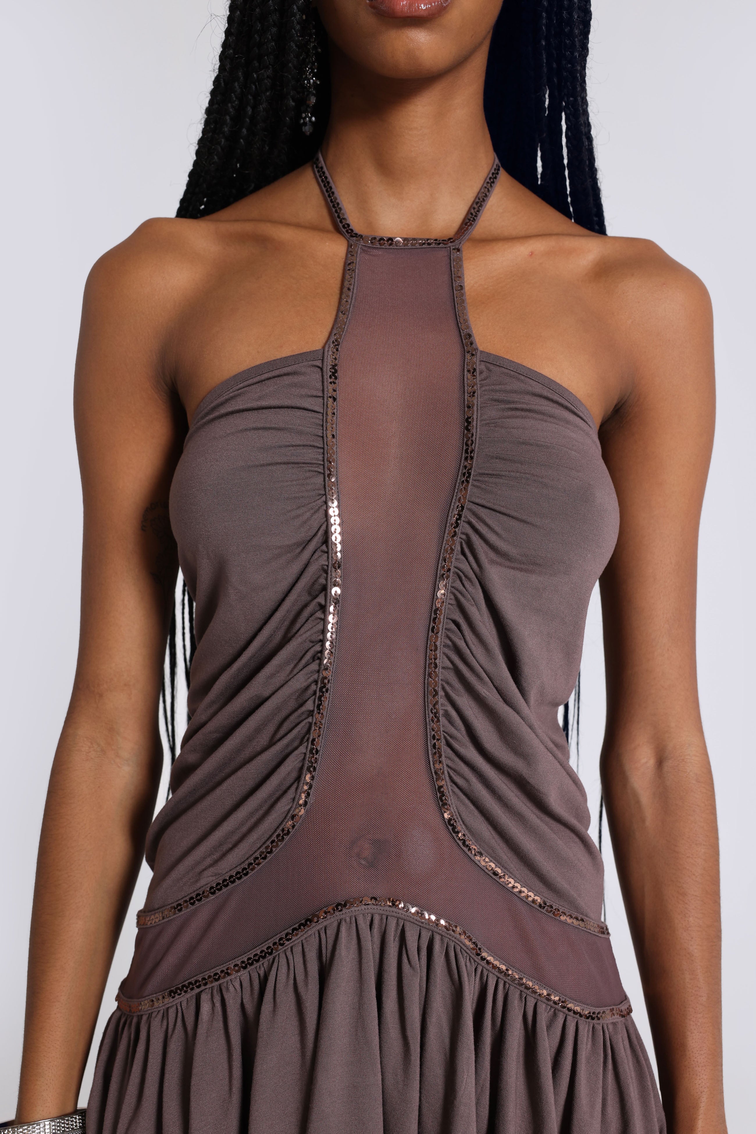 Calisse Backless Mini Dress - Image 5
