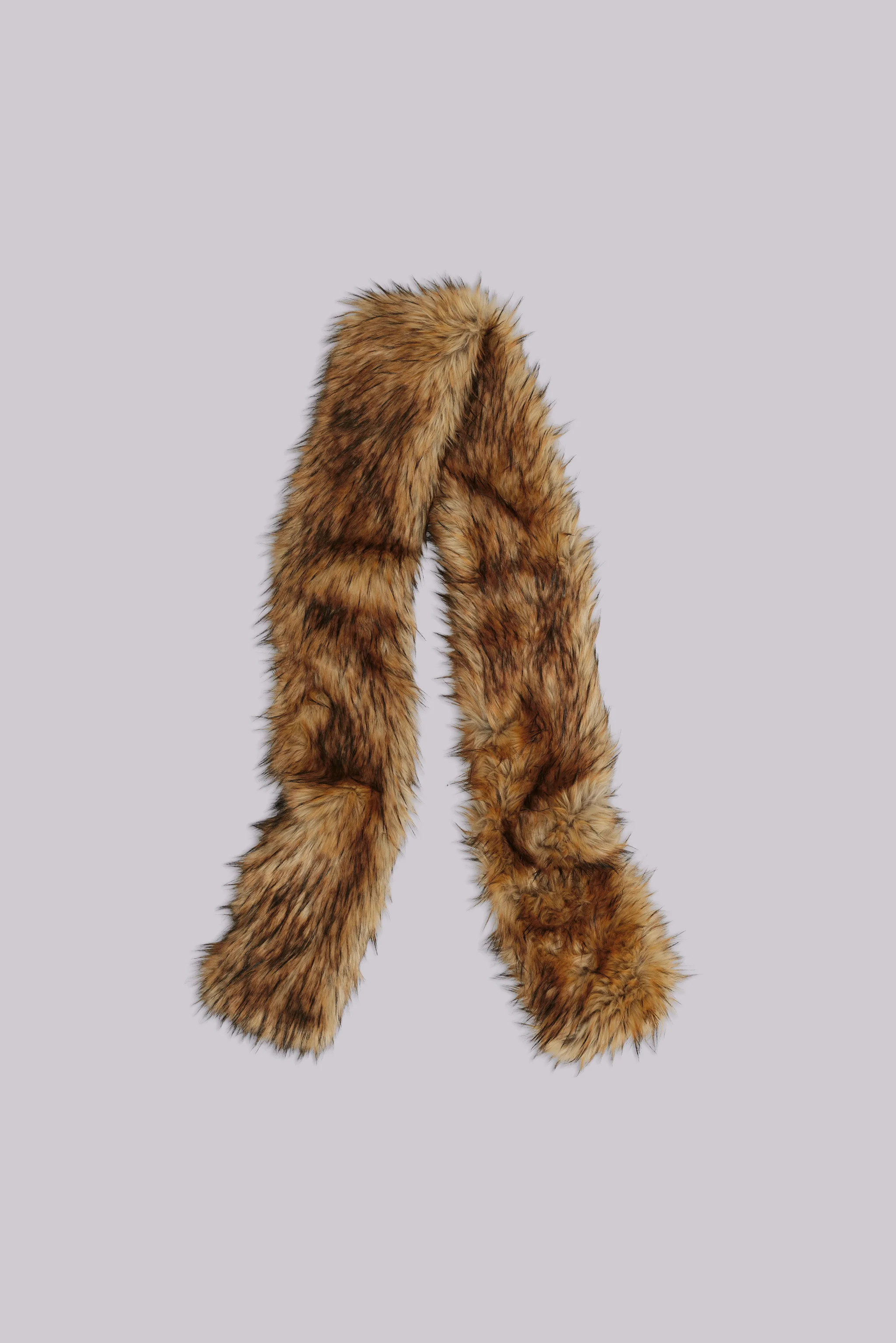 Blonde Cara Faux Fur Scarf - Image 4