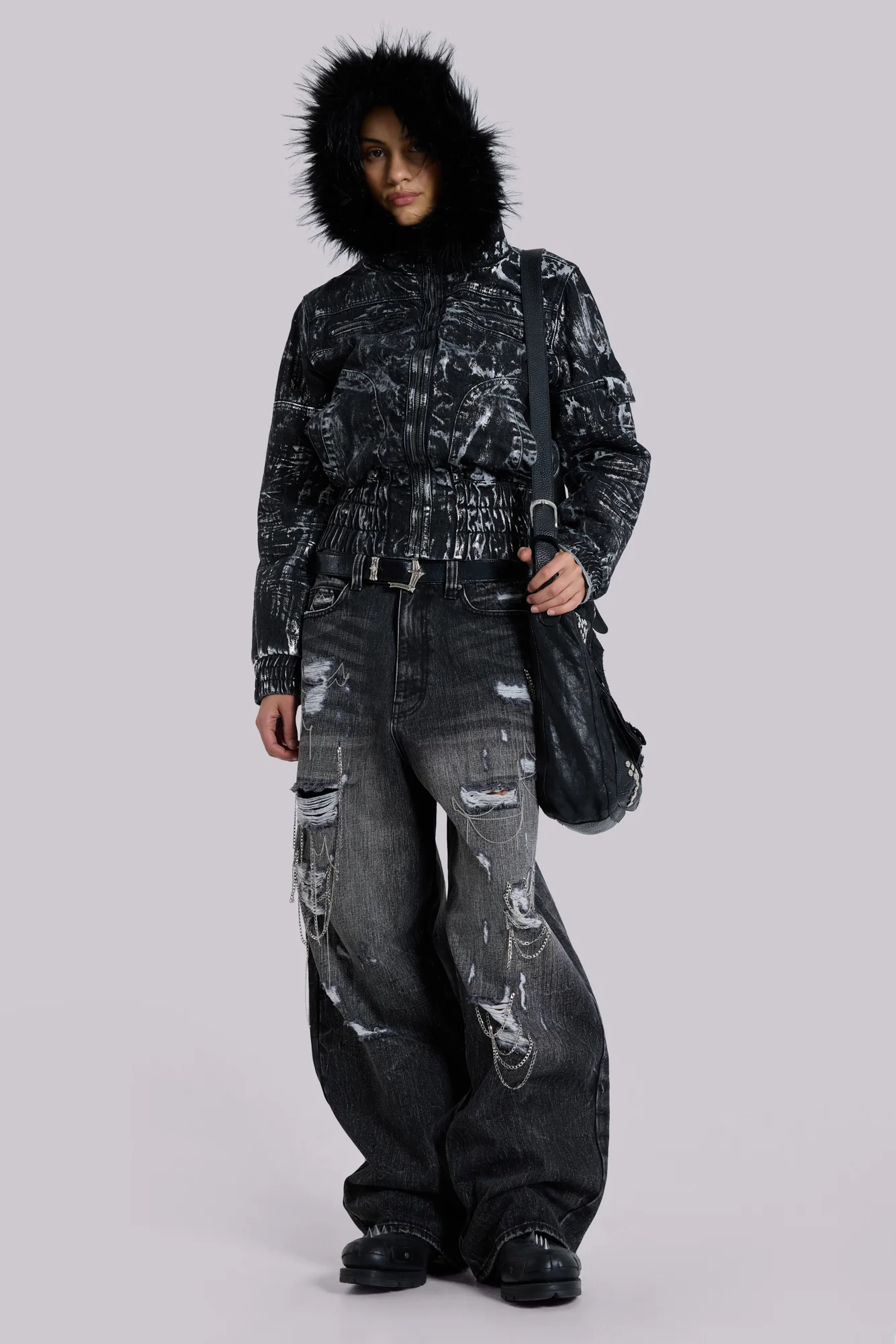 Chain Distressed XL Colossus Jeans