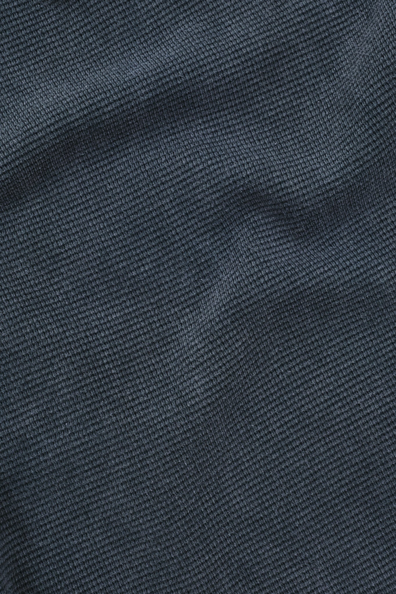 Charcoal Waffle Henley Top - Image 12