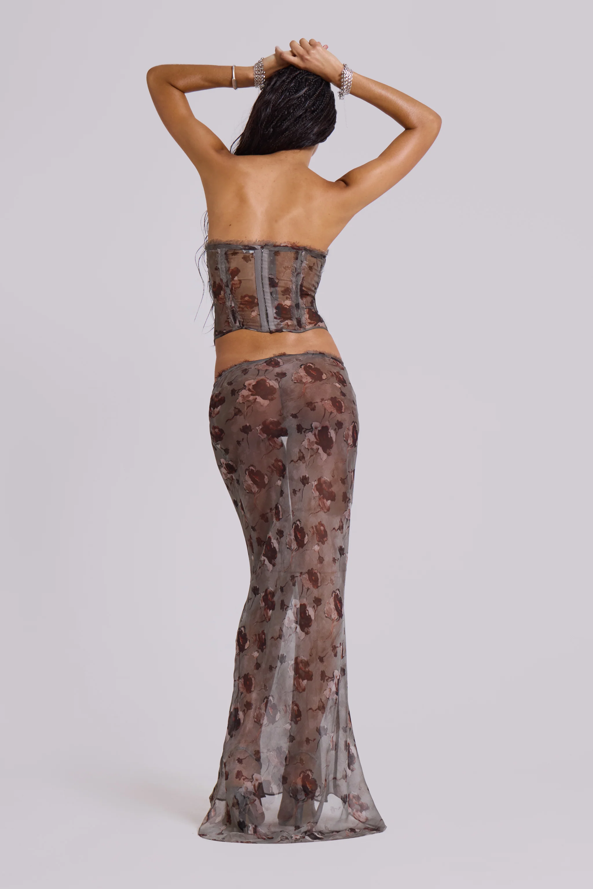 Cibele Chiffon Maxi Skirt - Image 6