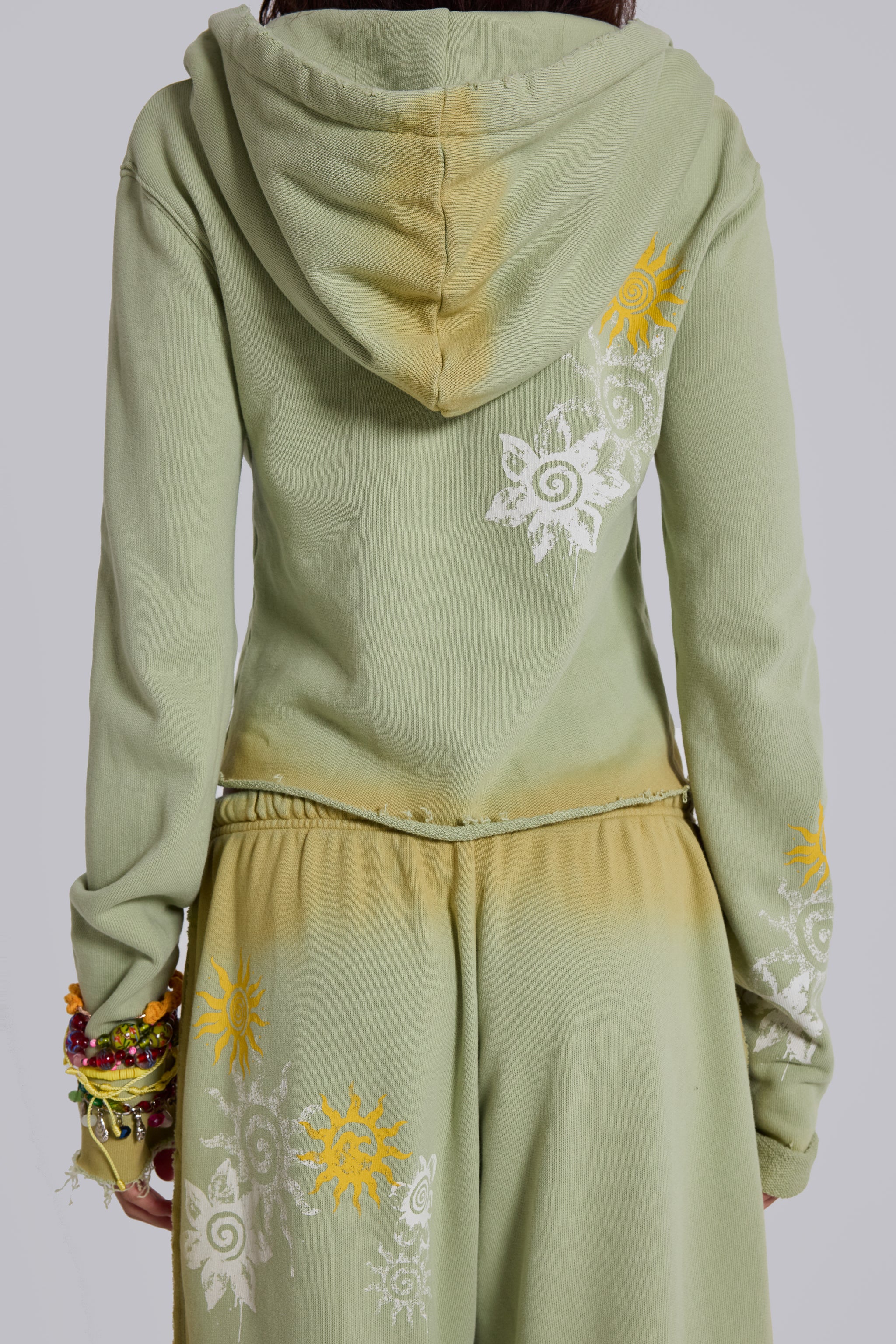 Cleo Sunfade Zip Through Hoodie - Image 4