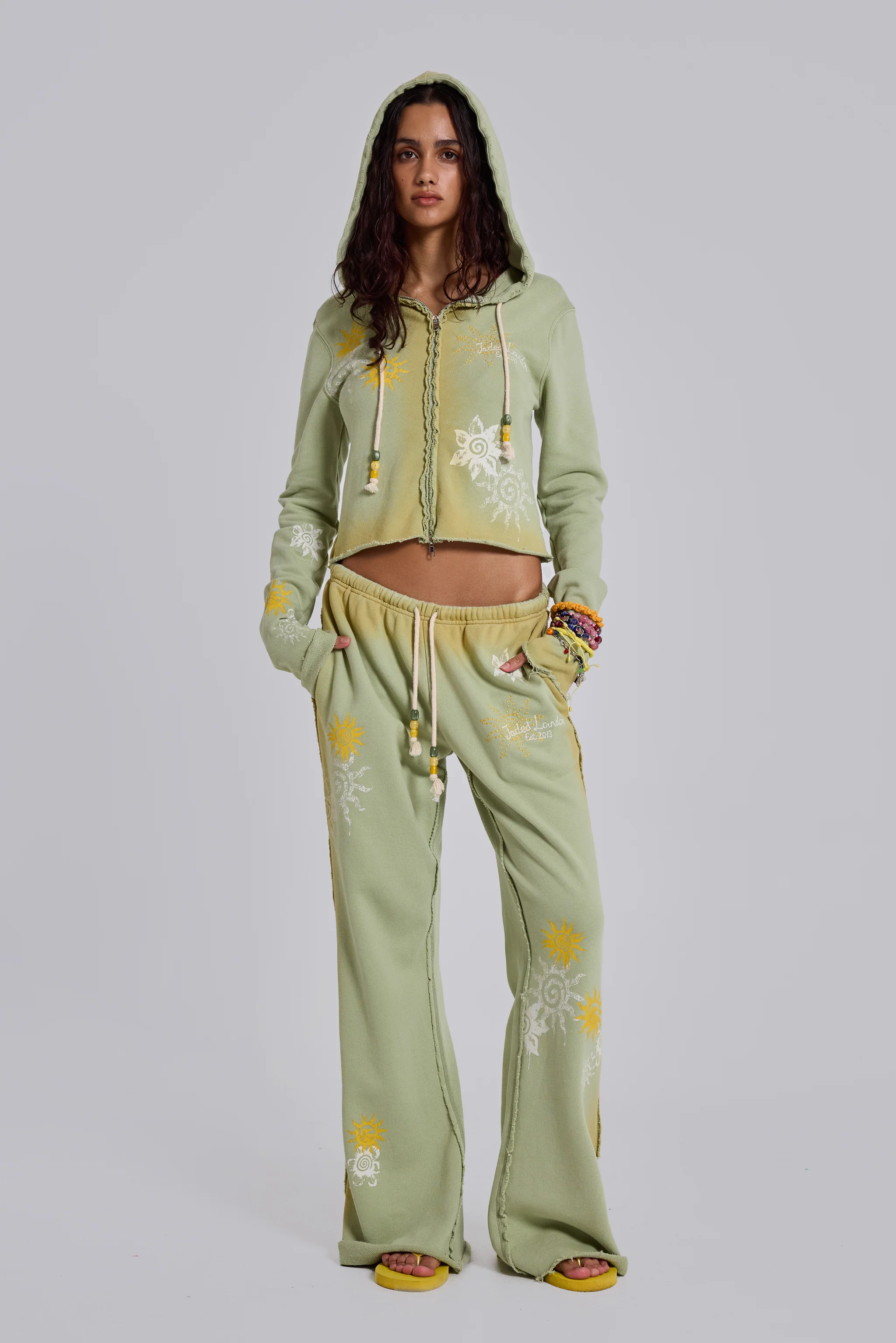 Cleo Sunfade Zip Through Hoodie - Image 7