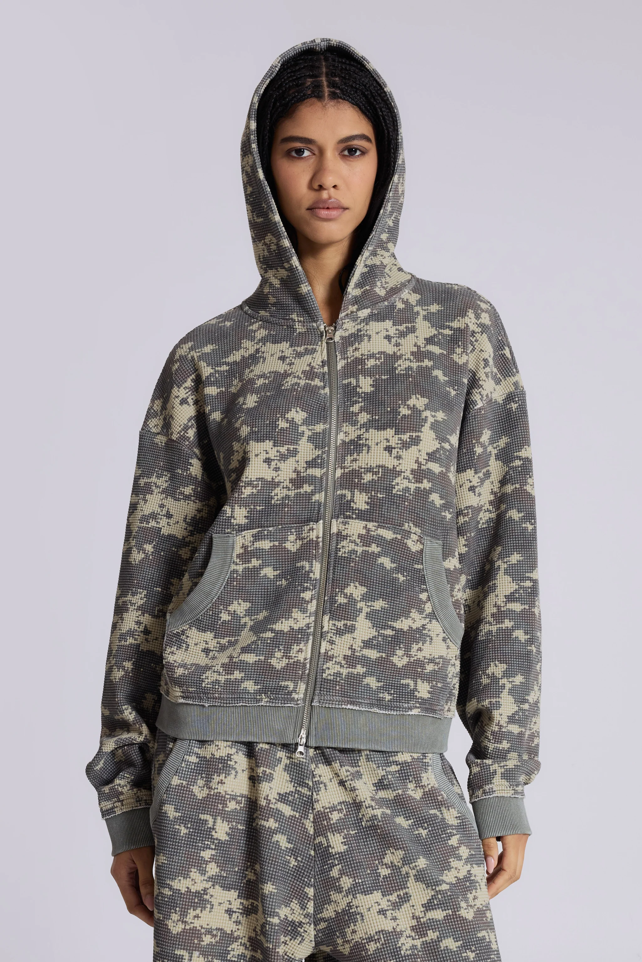 Digi Camo Waffle Hoodie - Image 7