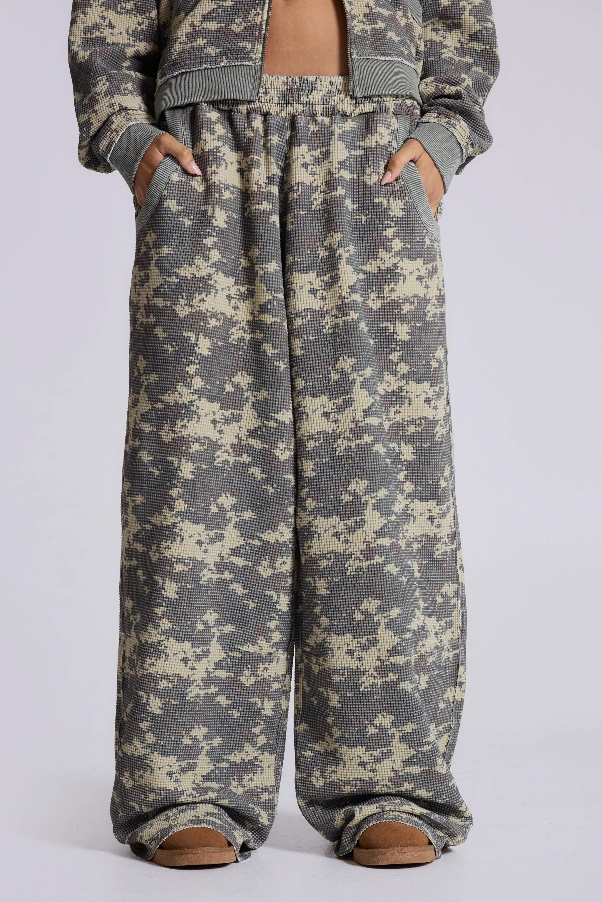 Digi Camo Waffle Monster Joggers - Image 3