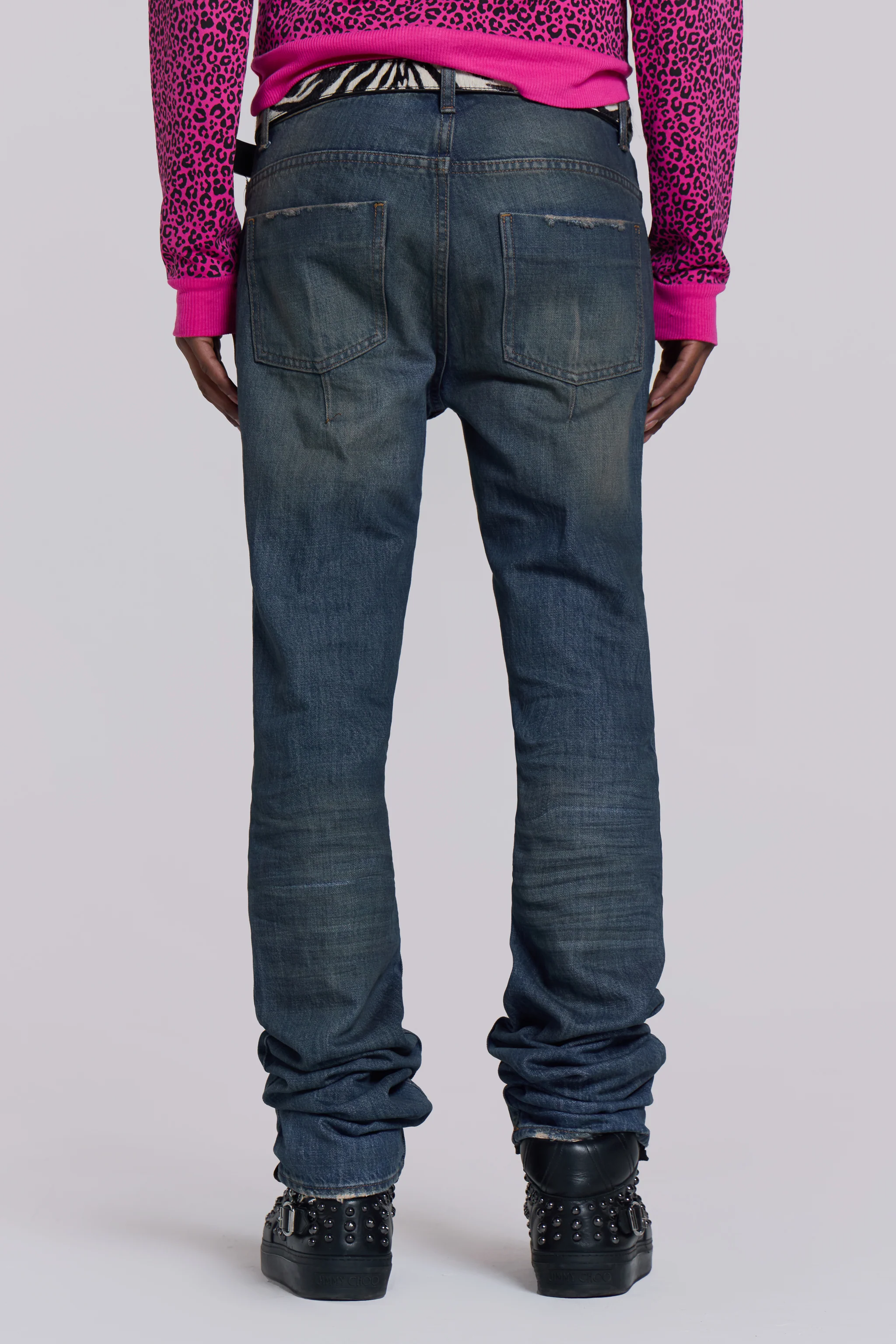 Dirty Wash Drain Jeans - Image 10