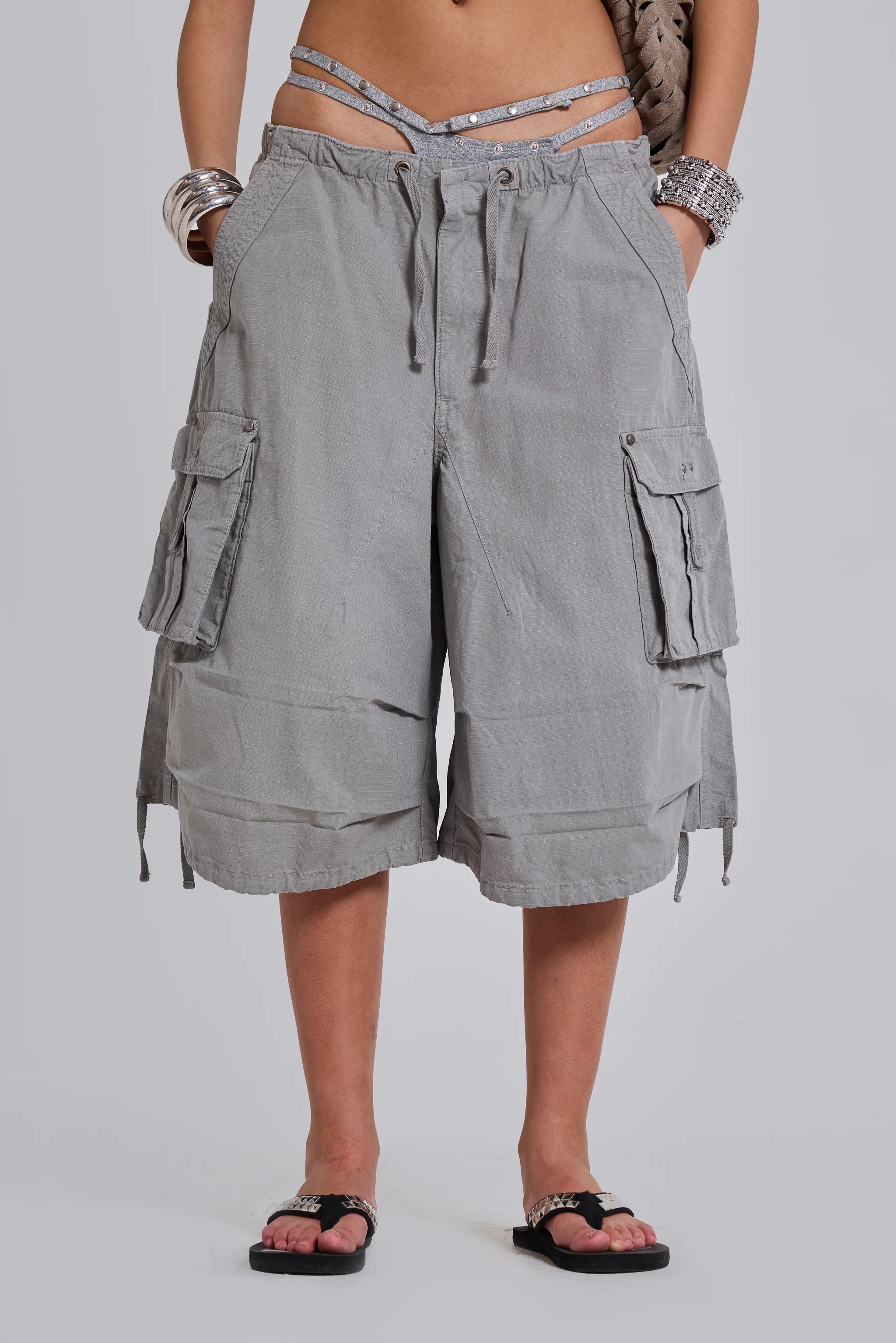 Dove XL Parachute Shorts - Image 2