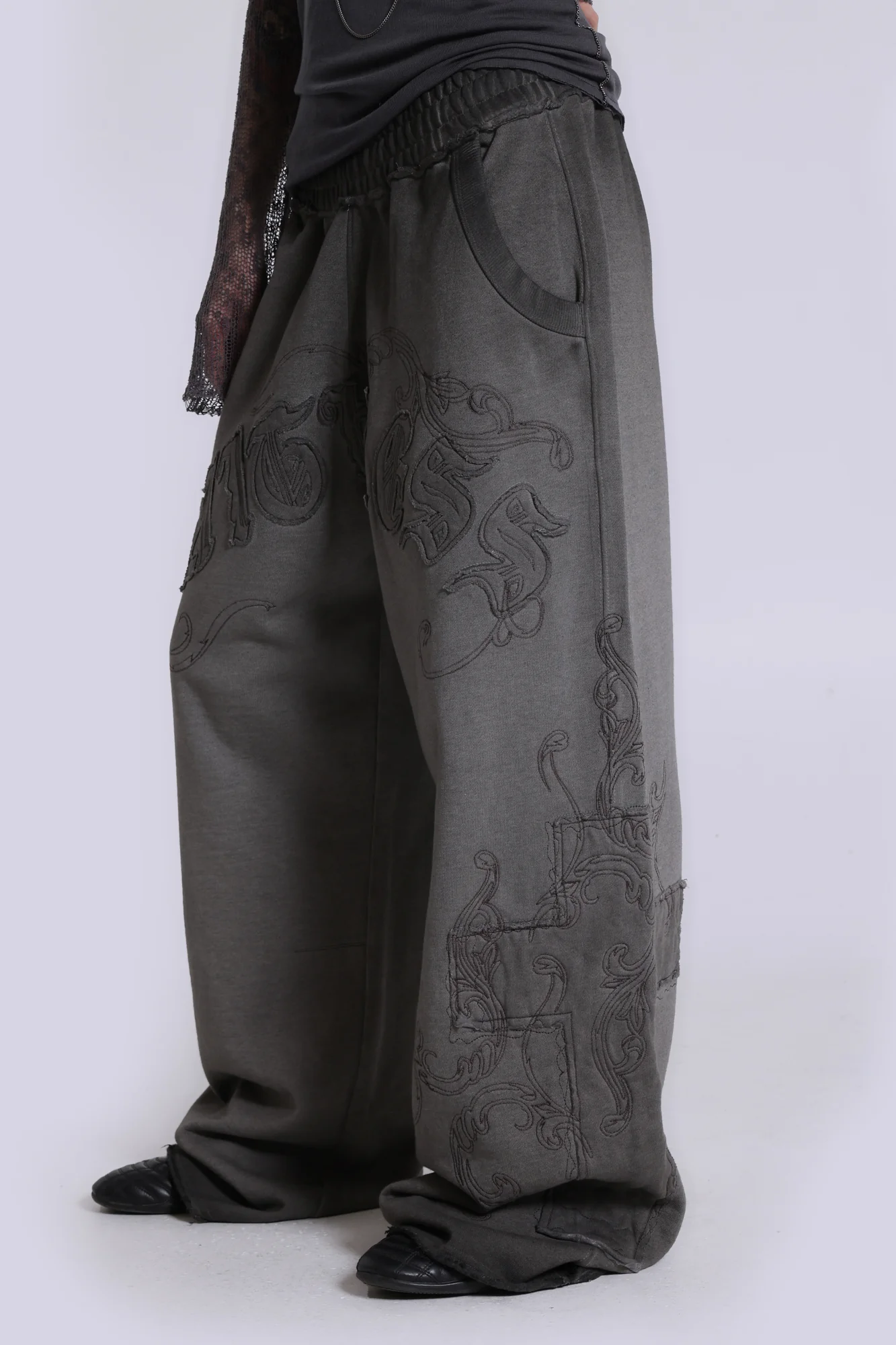 Faithless Applique Monster Joggers