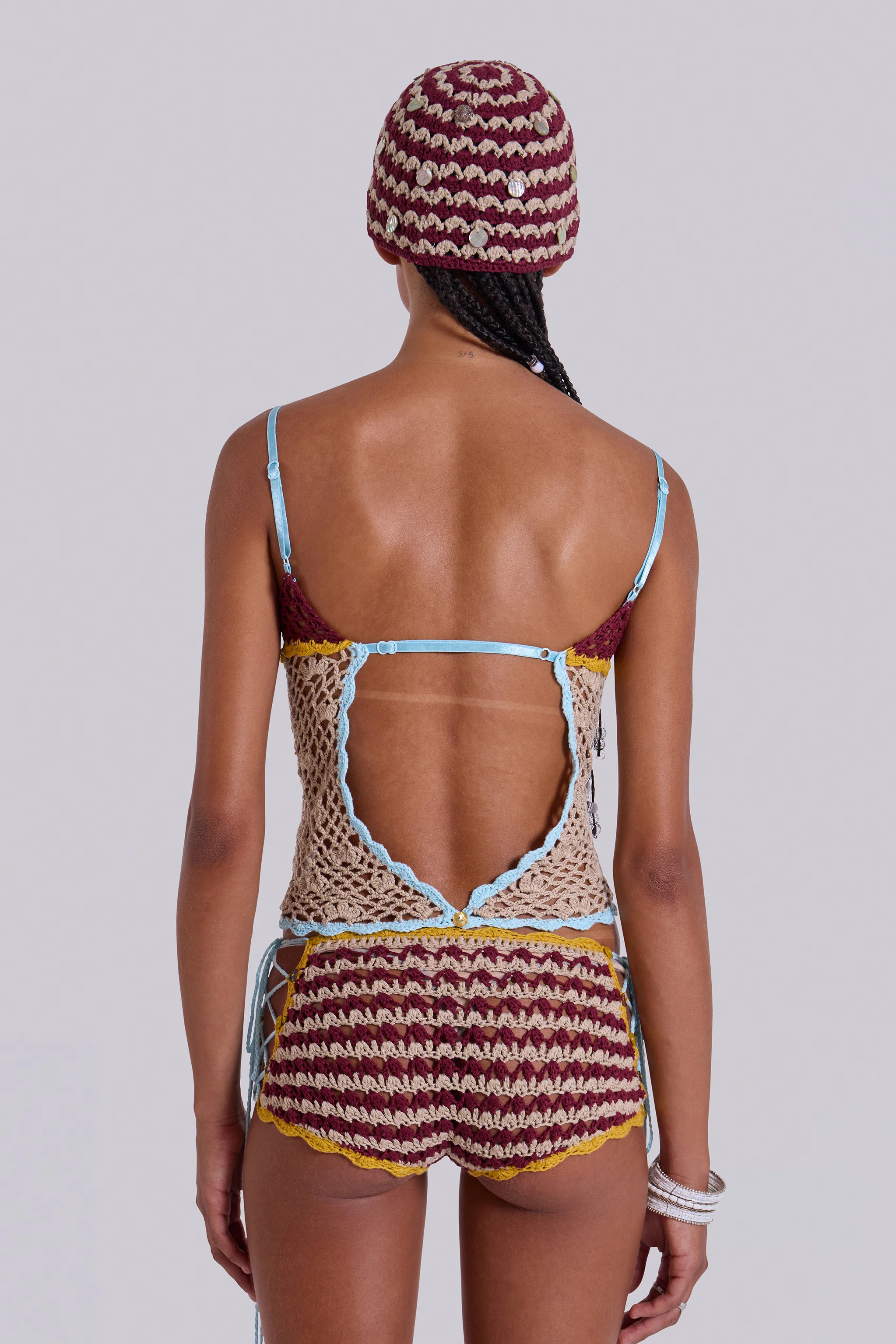 Kalani Crochet Mini Shorts - Image 3
