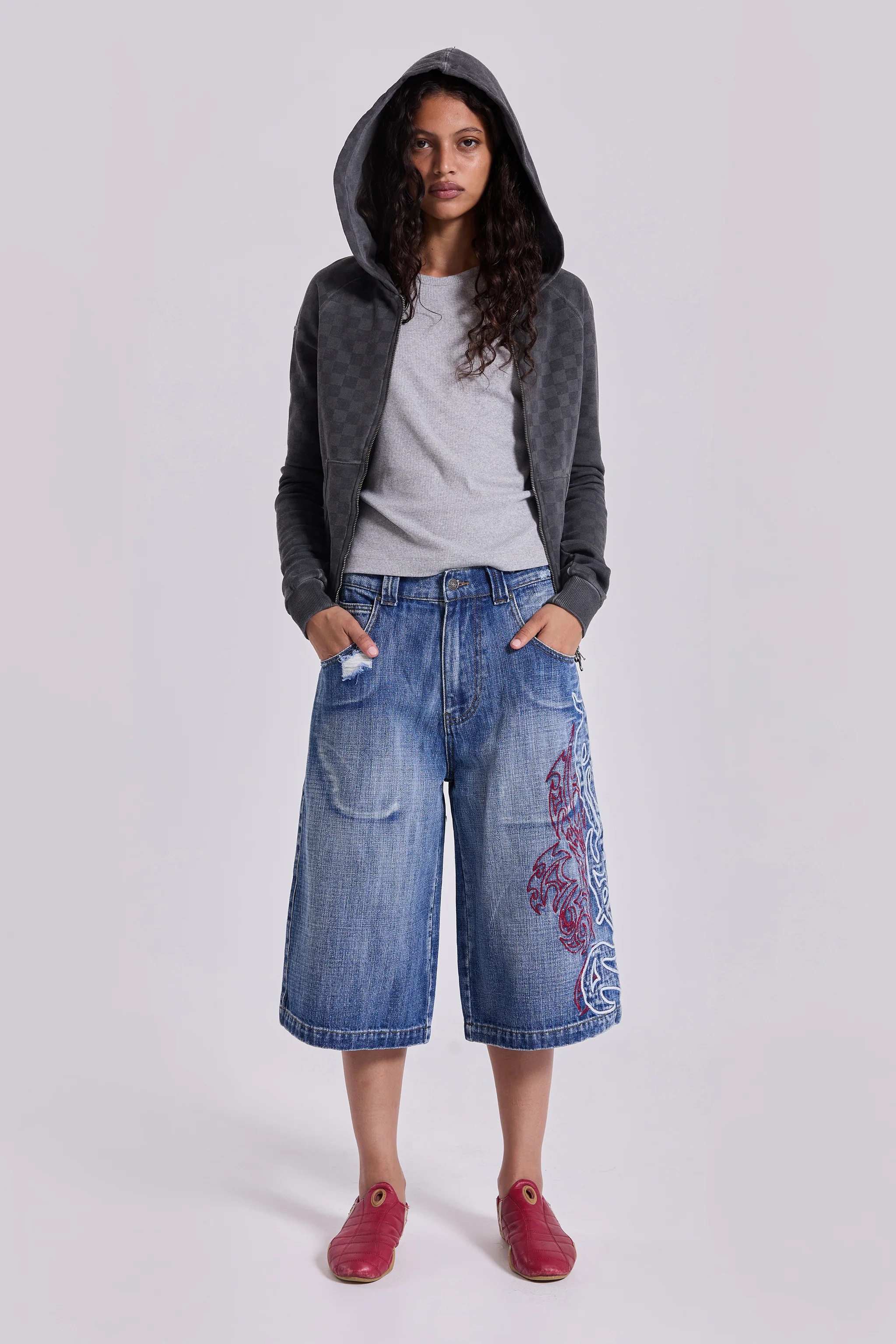 Layered Tribal XL Colossus Jorts - Image 2
