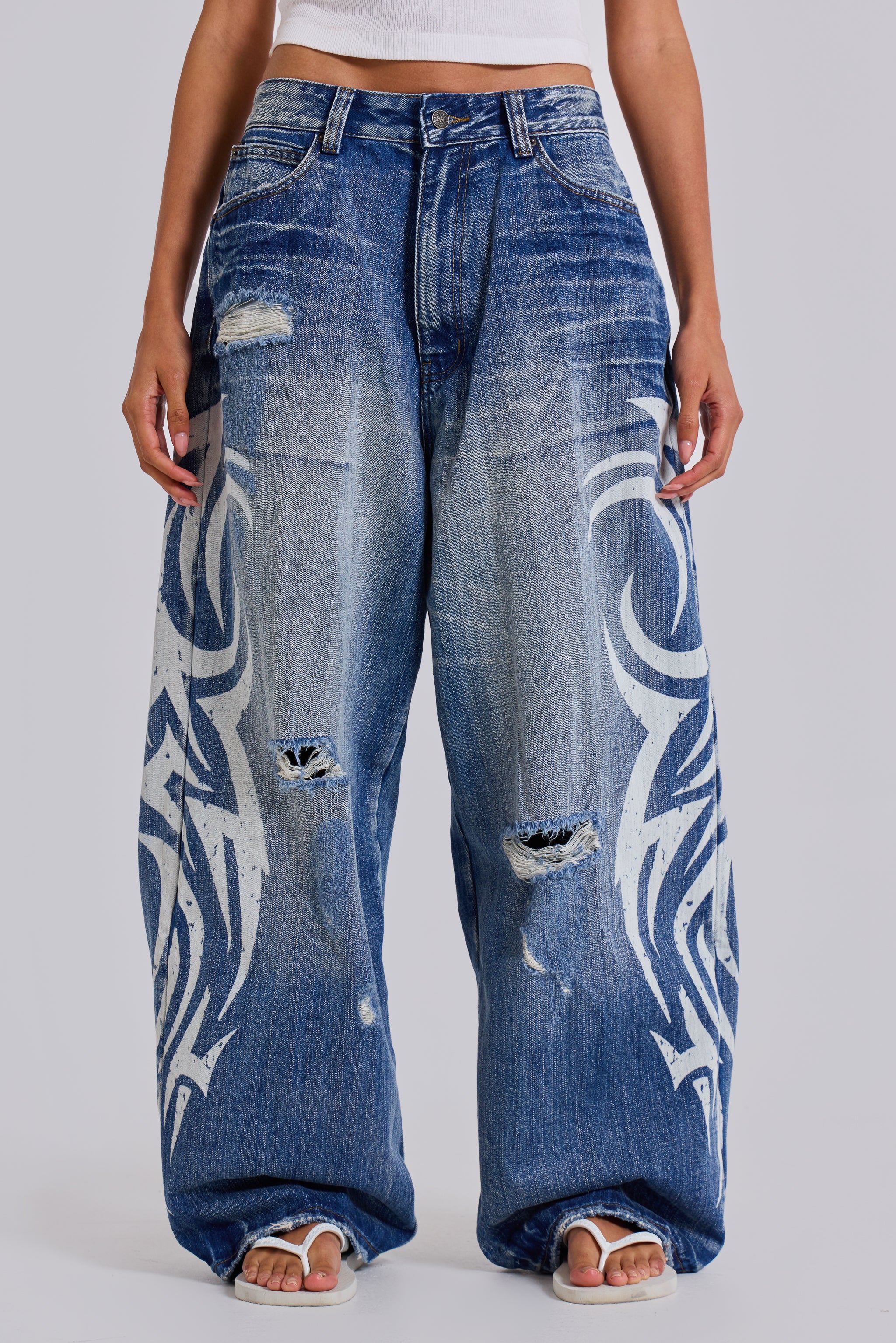 Light Wash Blade XL Colossus Jeans - Image 2