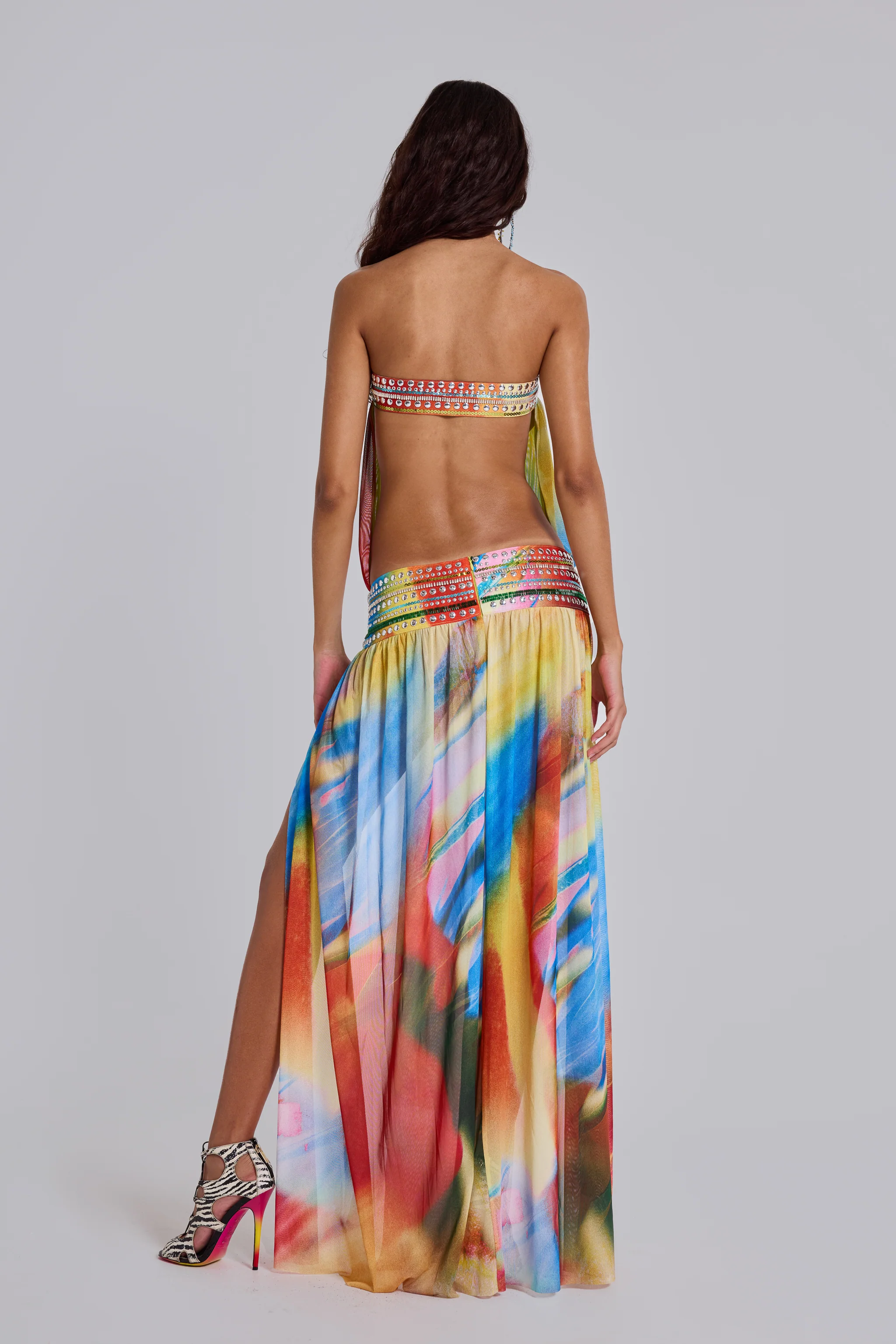 Livia Bandeau Maxi Dress - Image 7