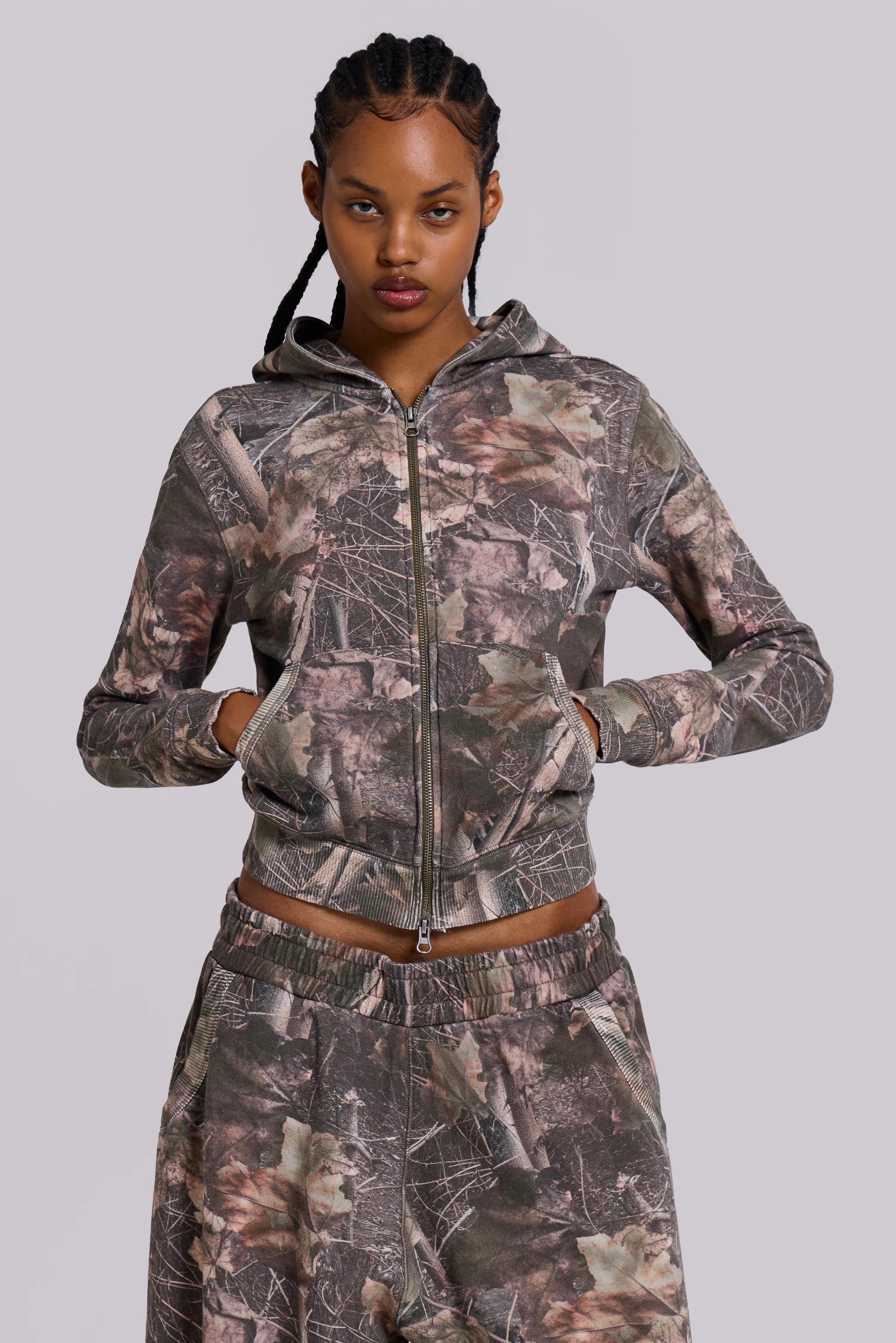 Woodland Camo Mini Monster Hoodie - Image 2