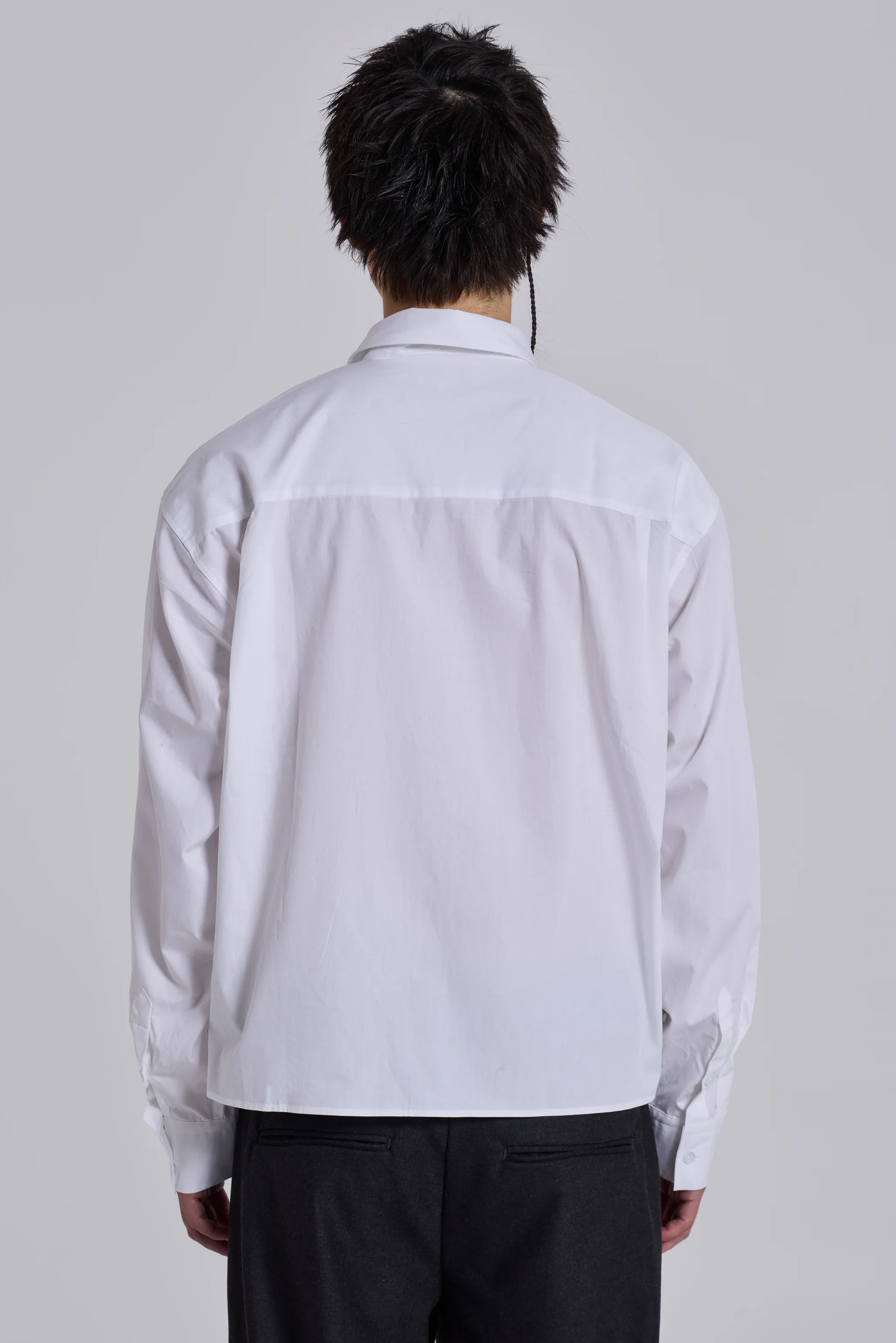 Opaque Button-Up Shirt - Image 3
