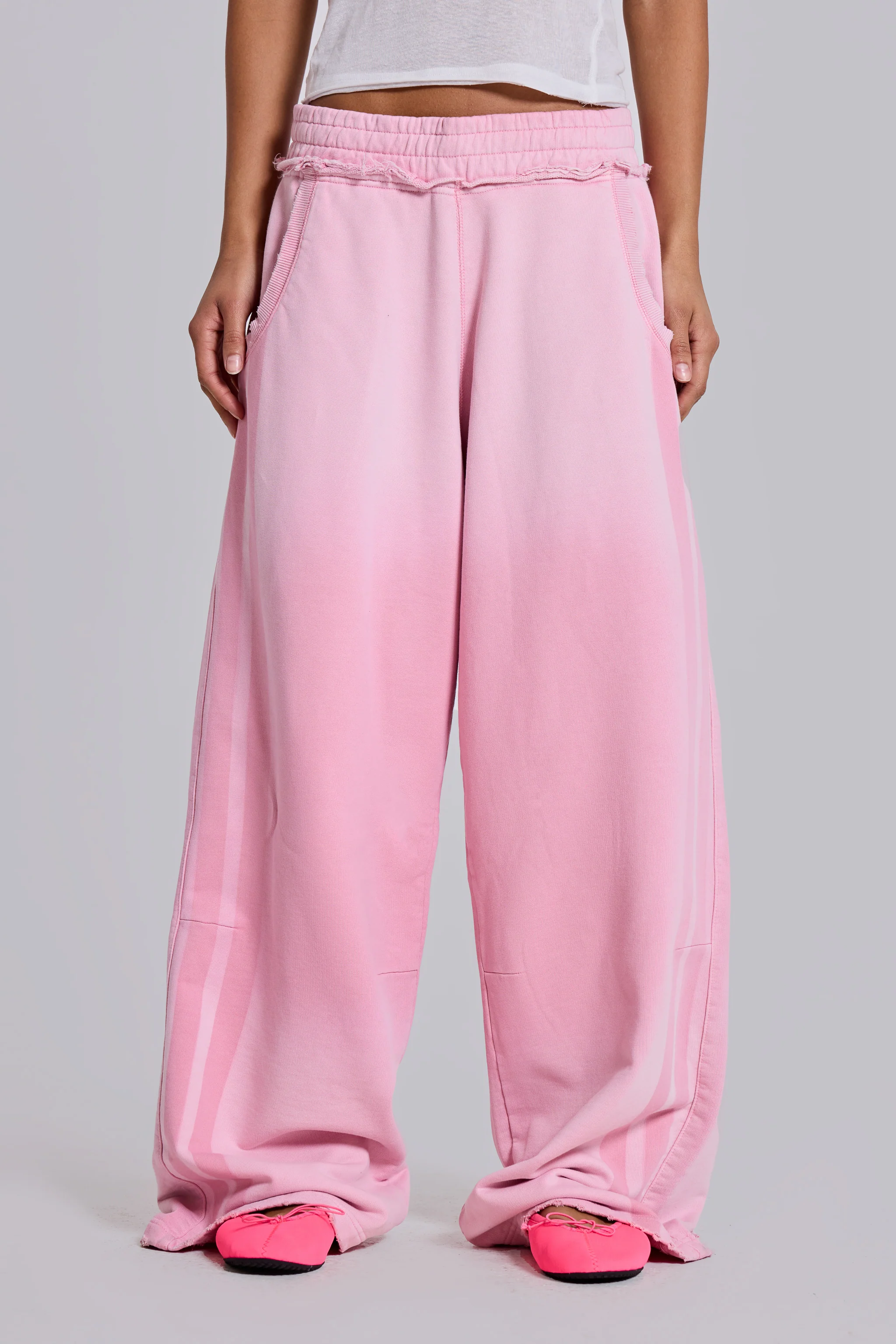 Pink Sporty Baggy Monster Joggers - Image 6