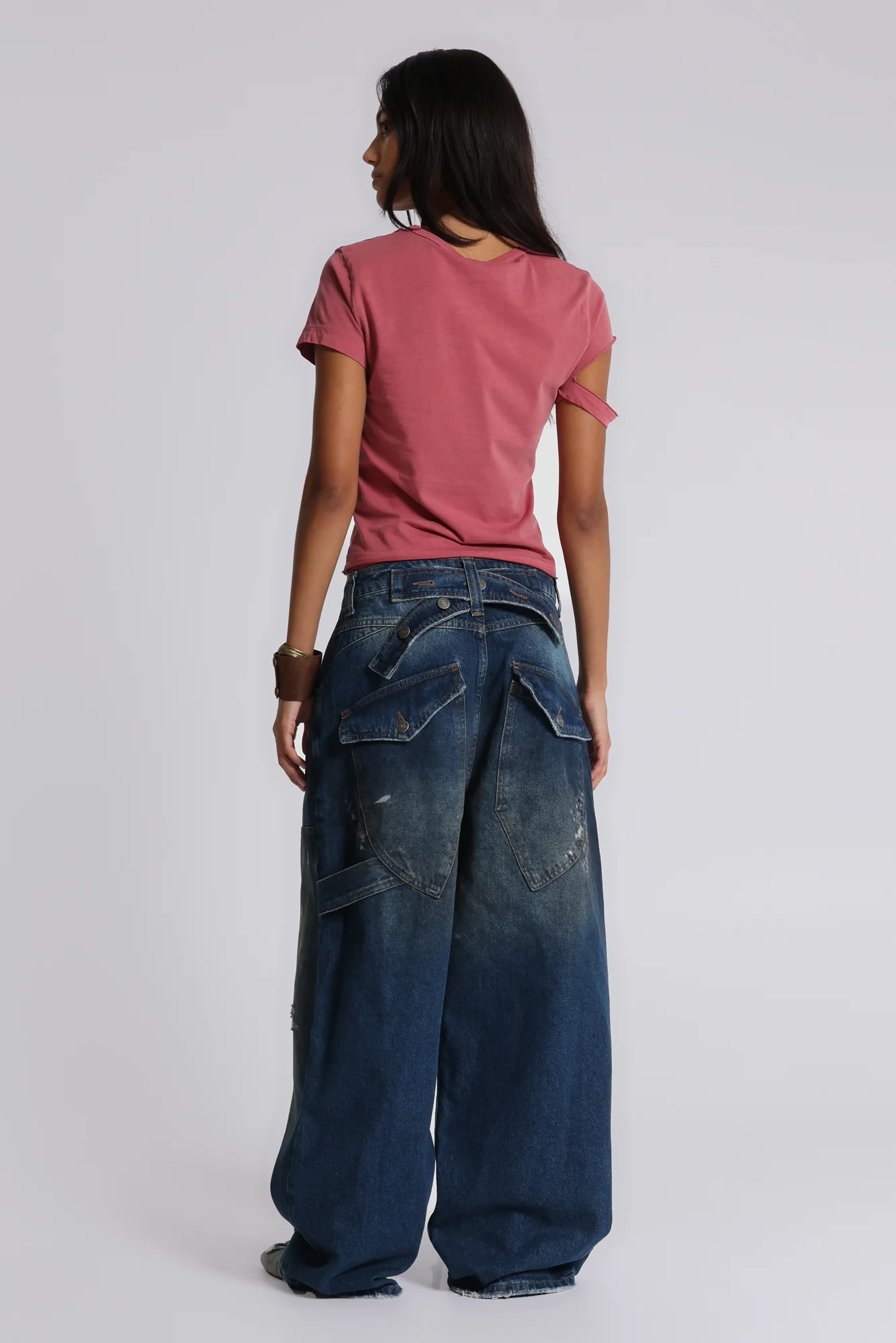 Rally Distressed Embellished Tee - Image 9