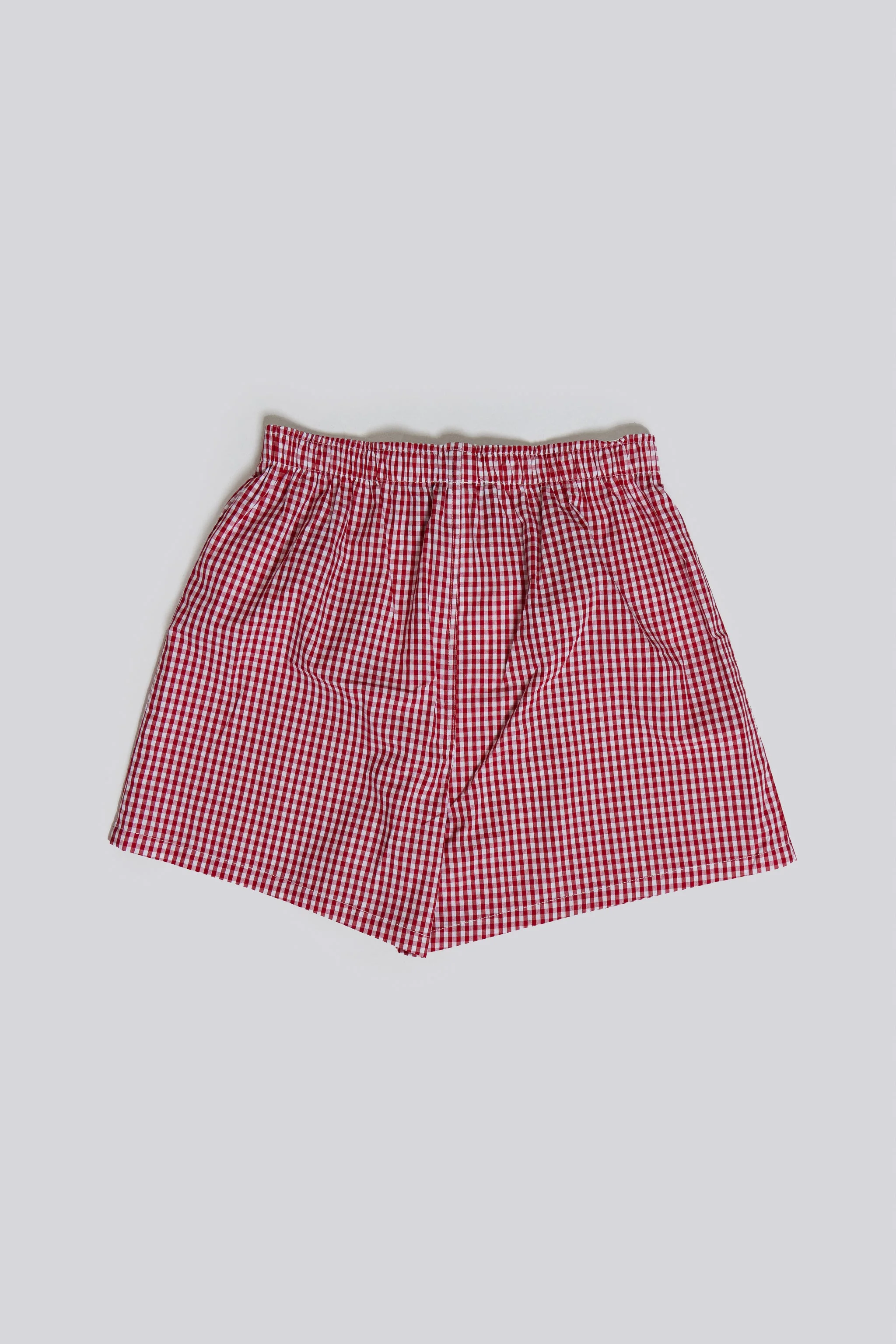 Red Gingham Printed Boxers - Image 2
