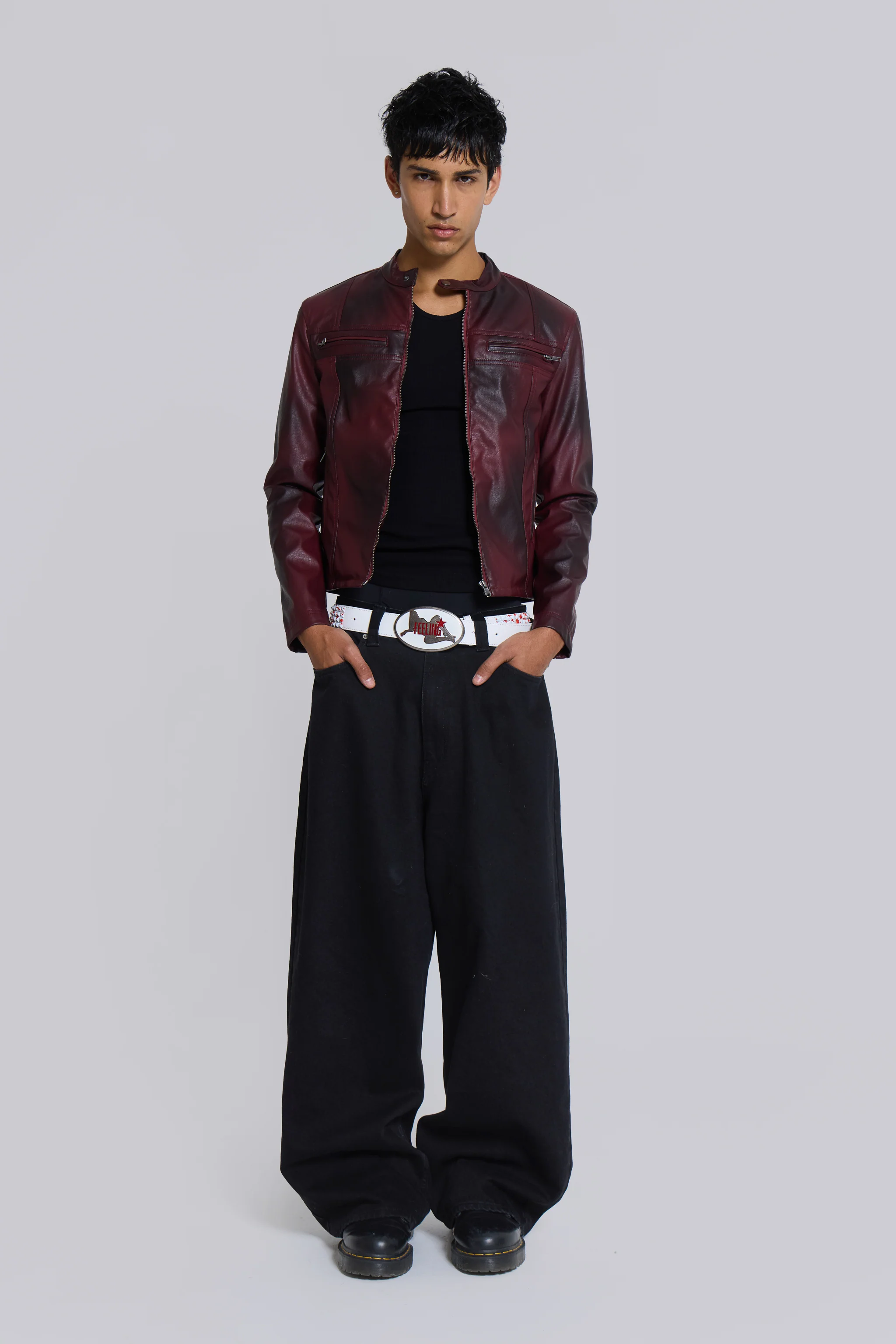 Oxblood Piston Jacket - Image 5