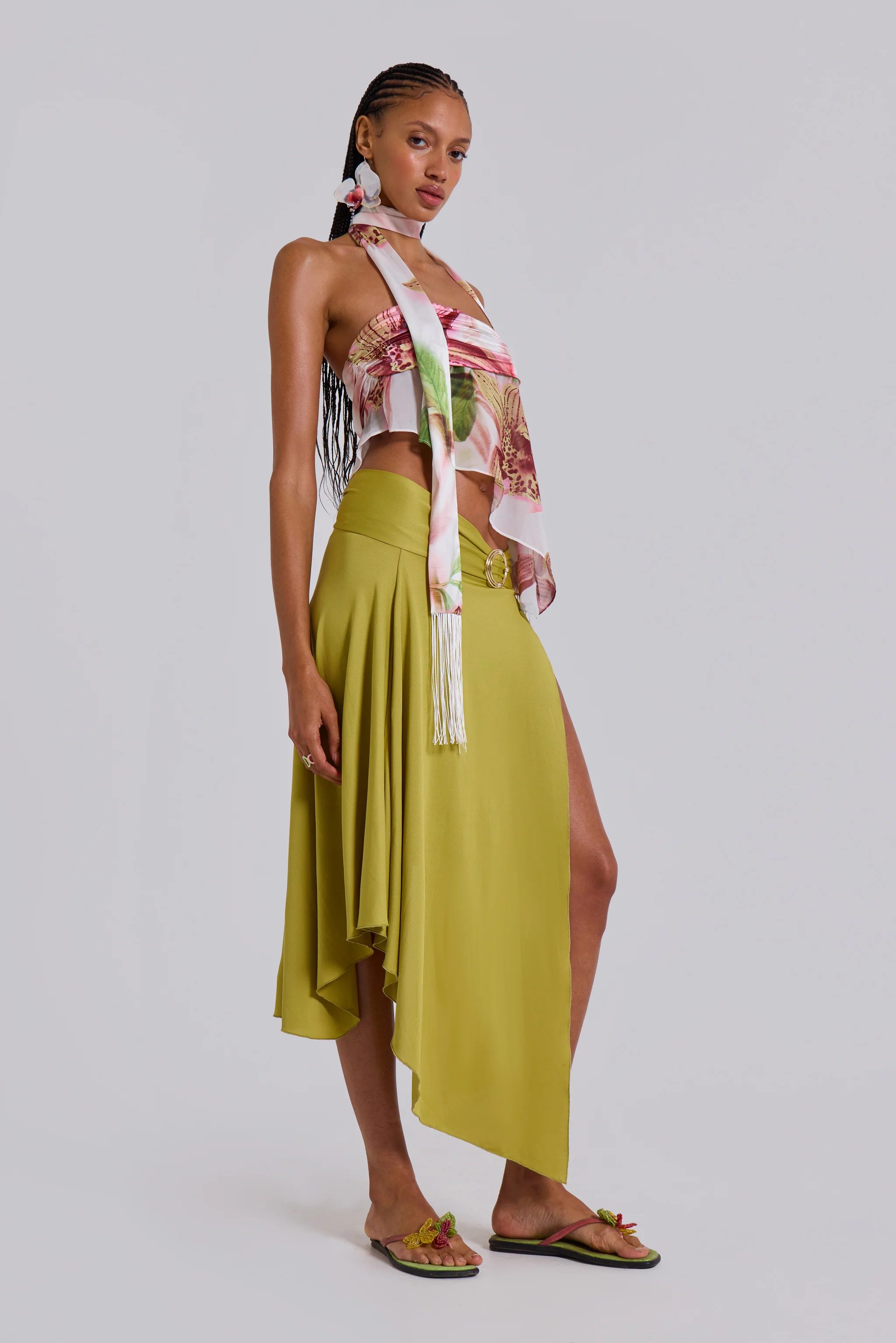 Regina Corset Top In Lily - Image 5