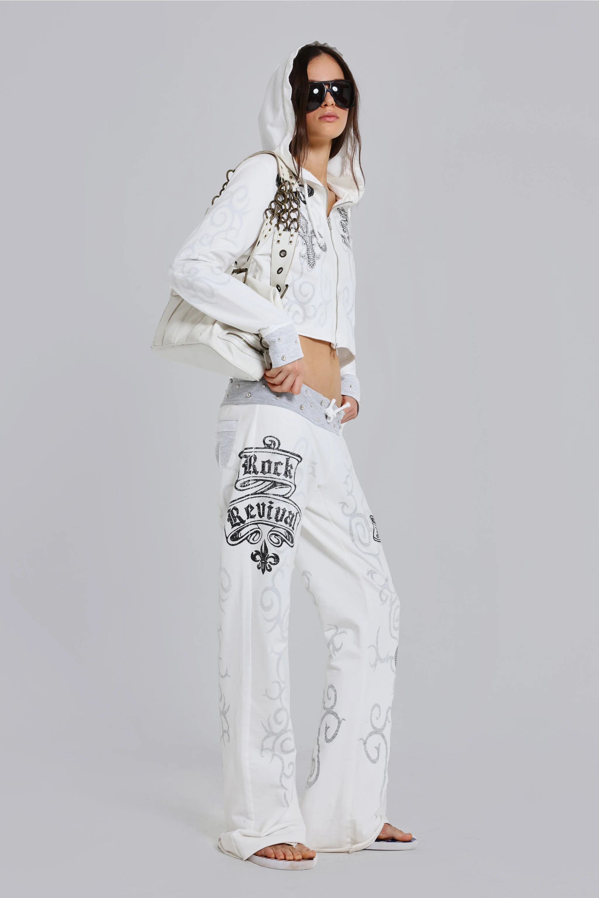 Rock Revival Graphic Studded Hoodie - Image 6