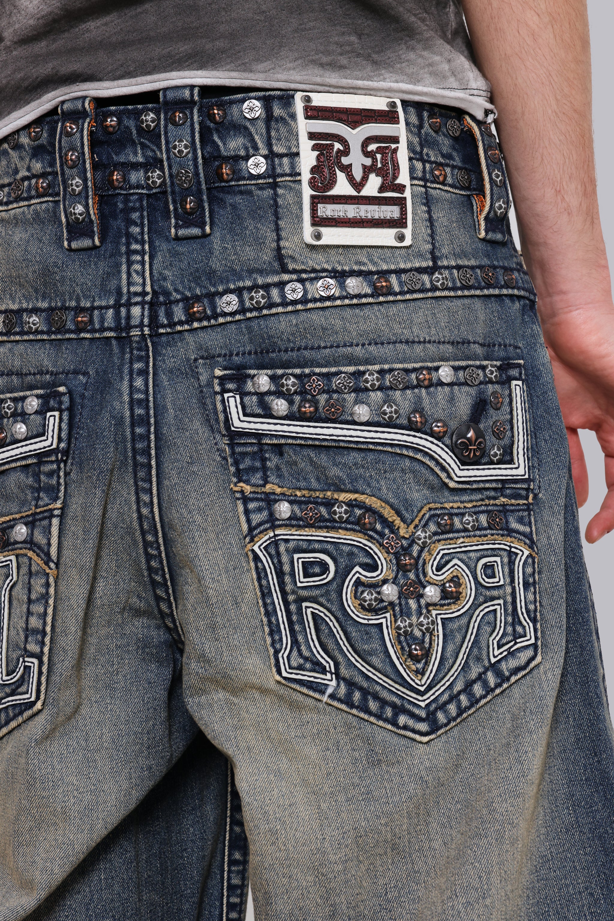 Rock Revival Heavy Stud Jeans - Image 9