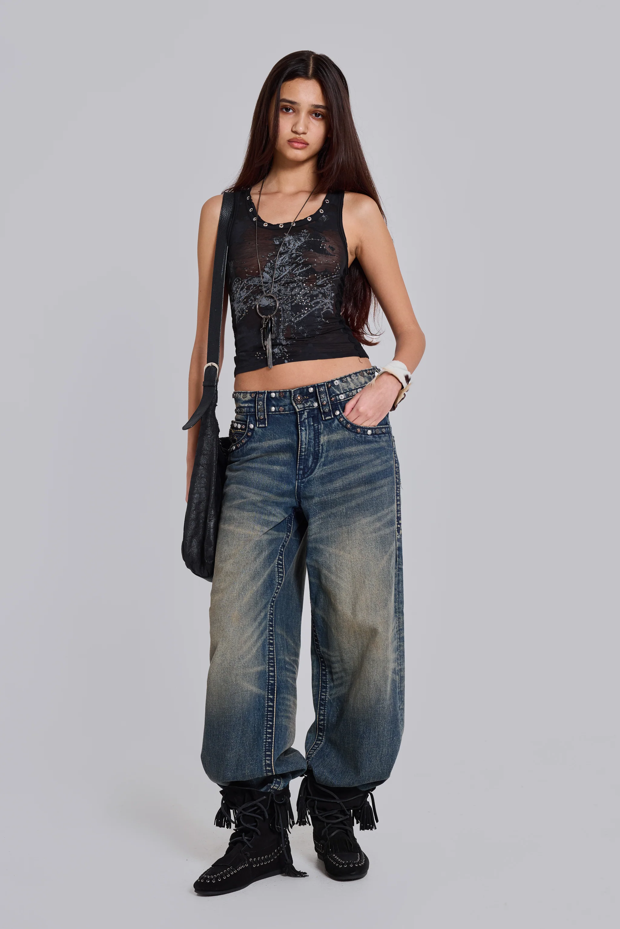 Rock Revival Heavy Stud Jeans - Image 3