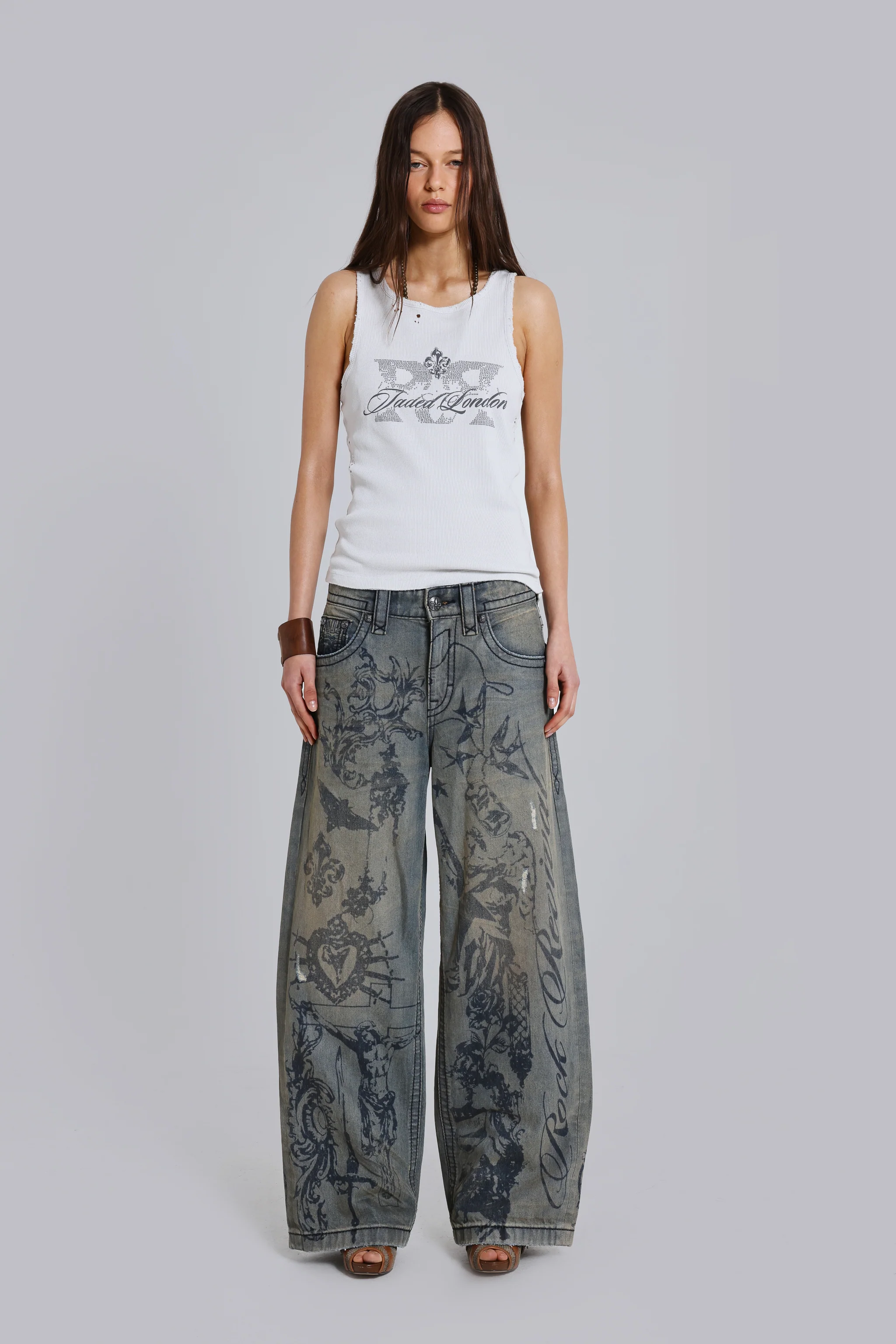Rock Revival Inked Jeans - Image 4