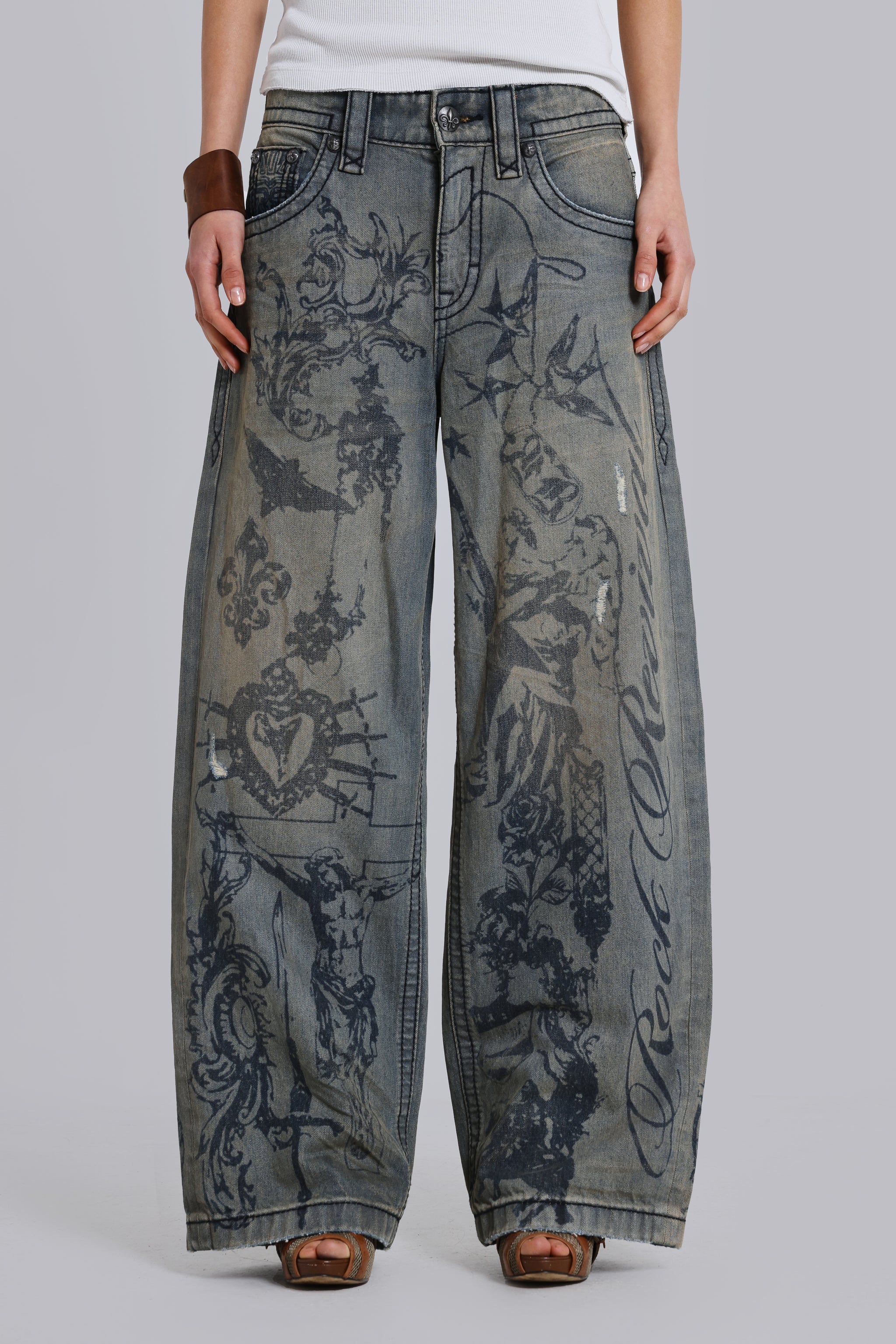 Rock Revival Inked Jeans - Image 5