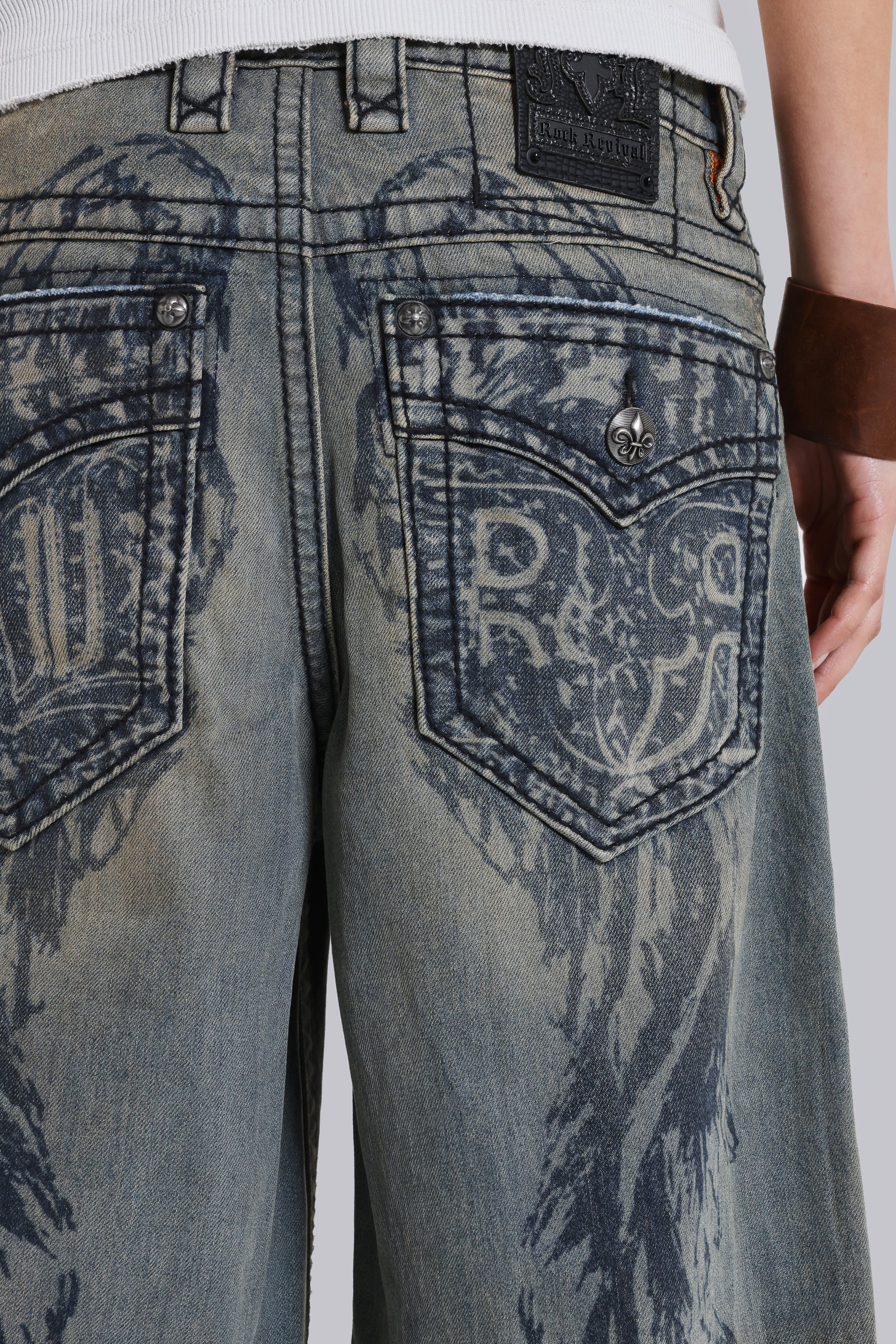 Rock Revival Inked Jeans - Image 6