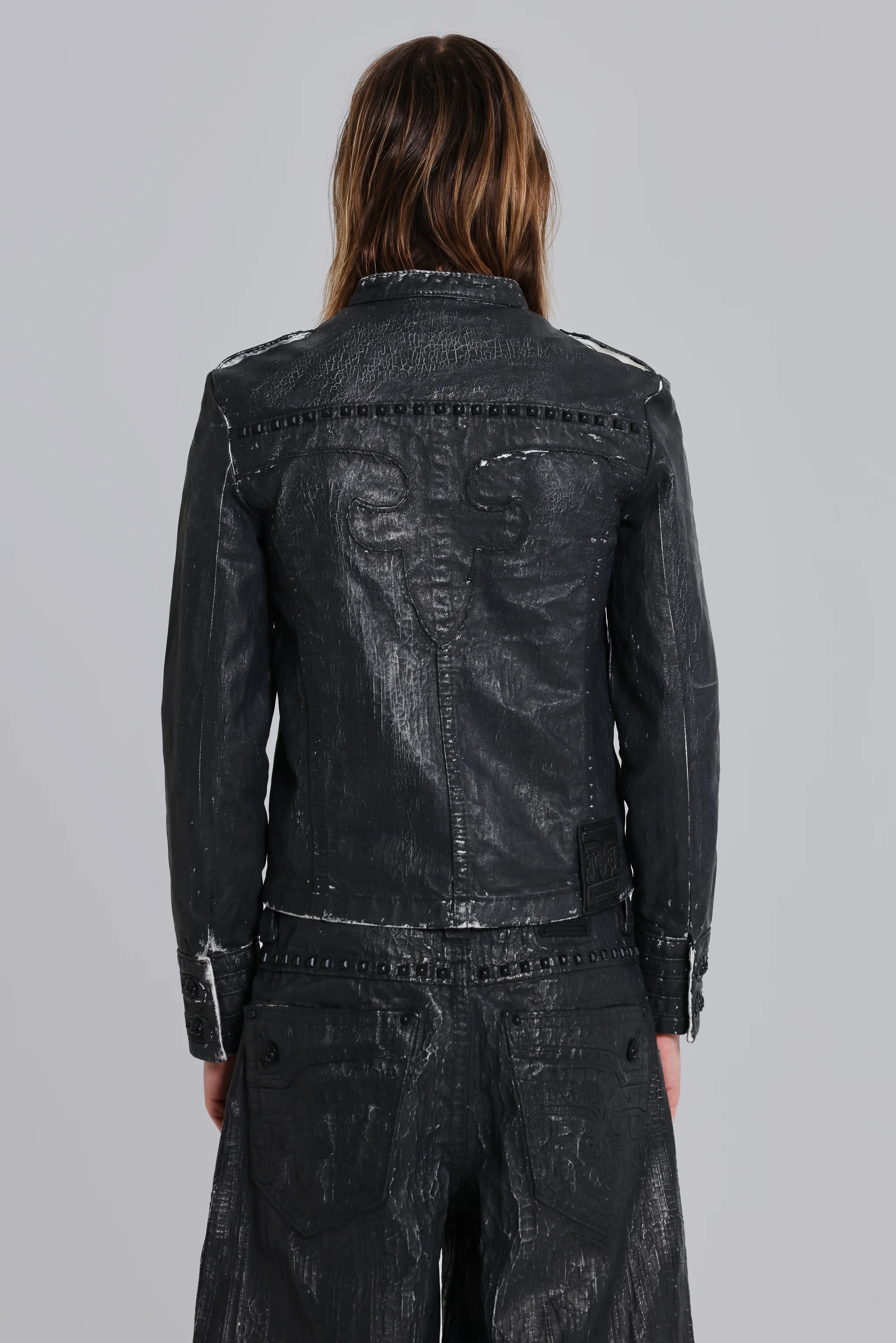 Rock Revival Military Moto Jacket - Image 3