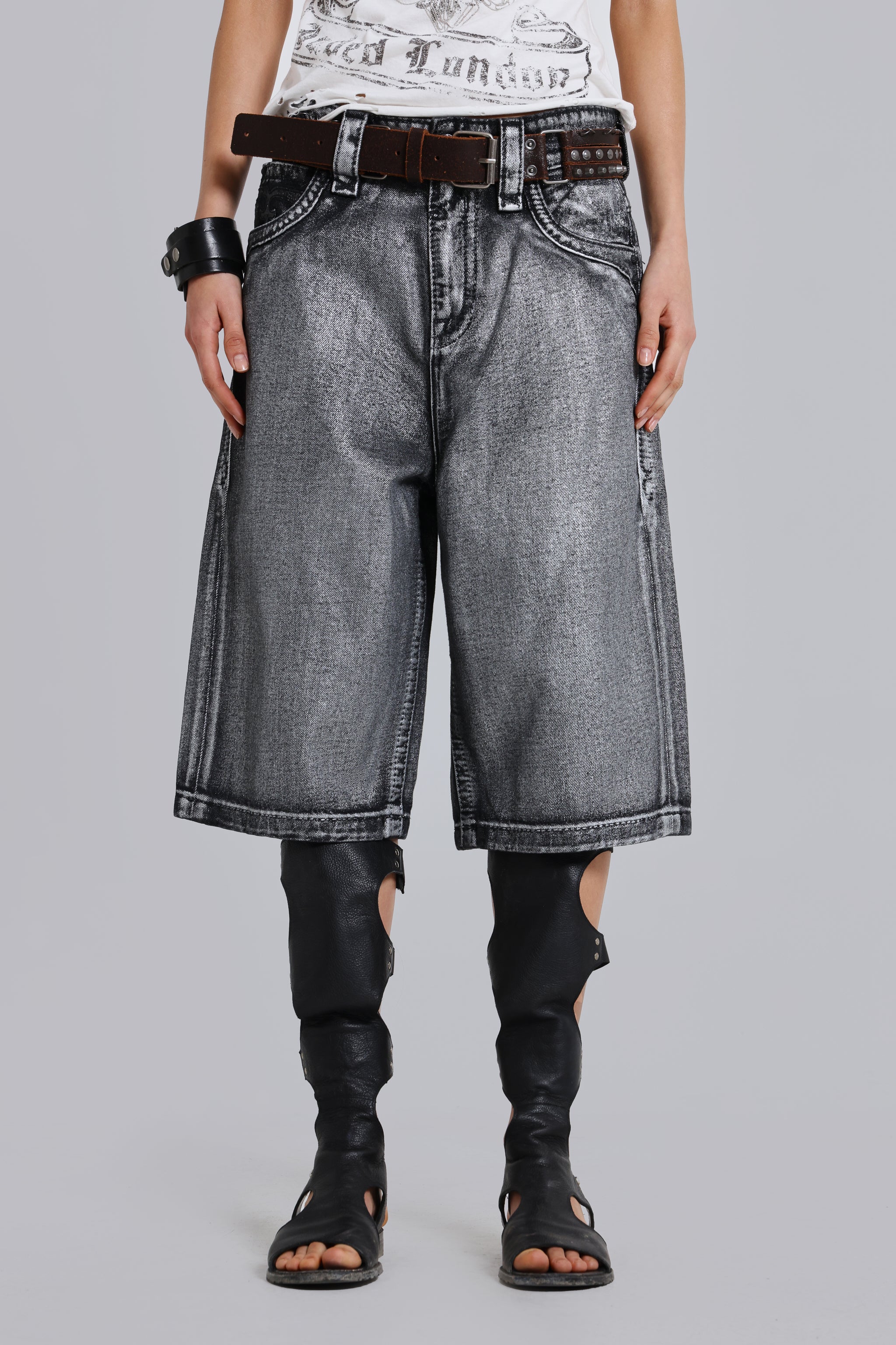 Rock Revival Silver Dust Shorts - Image 3