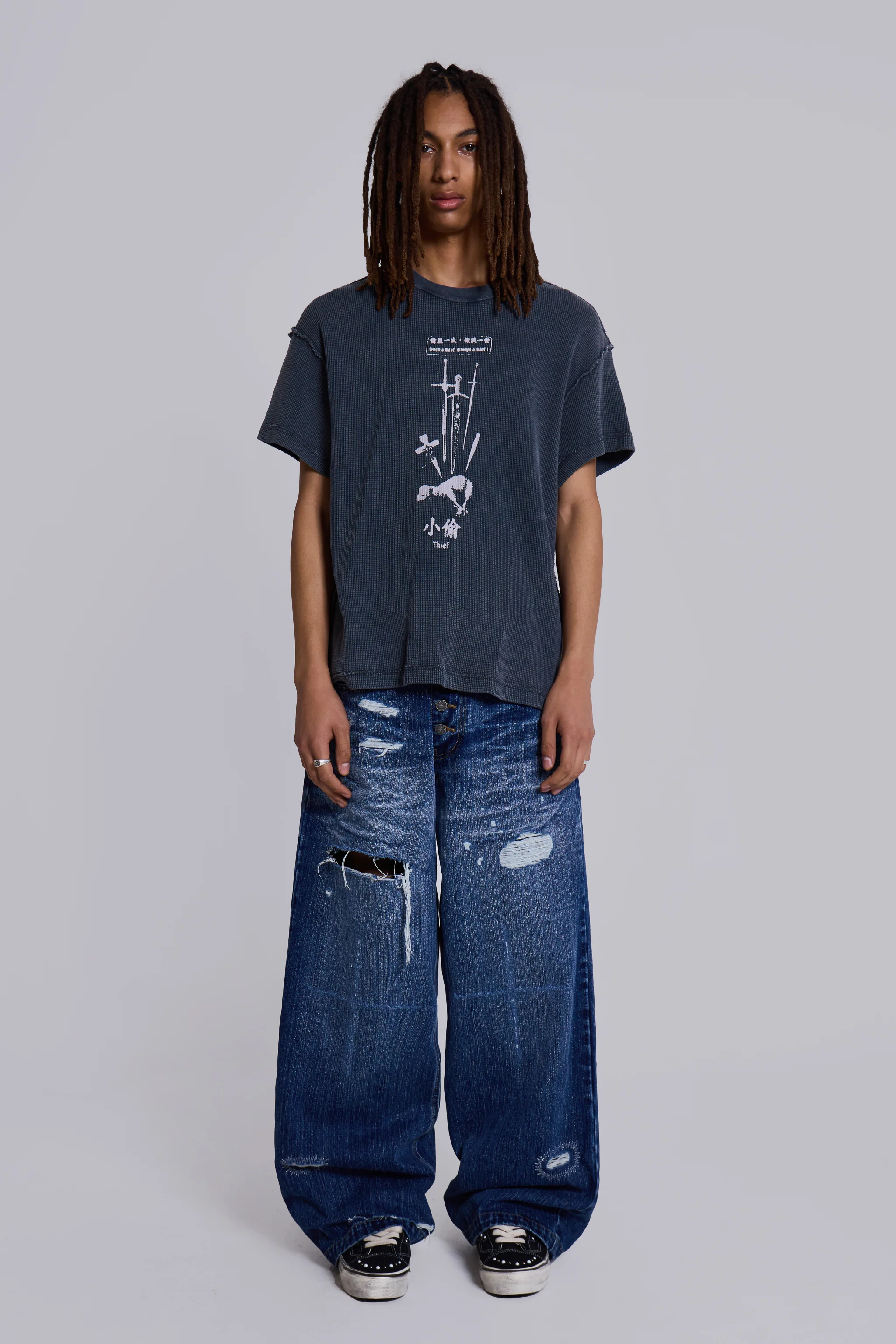 Sabre Waffle T-Shirt - Image 3