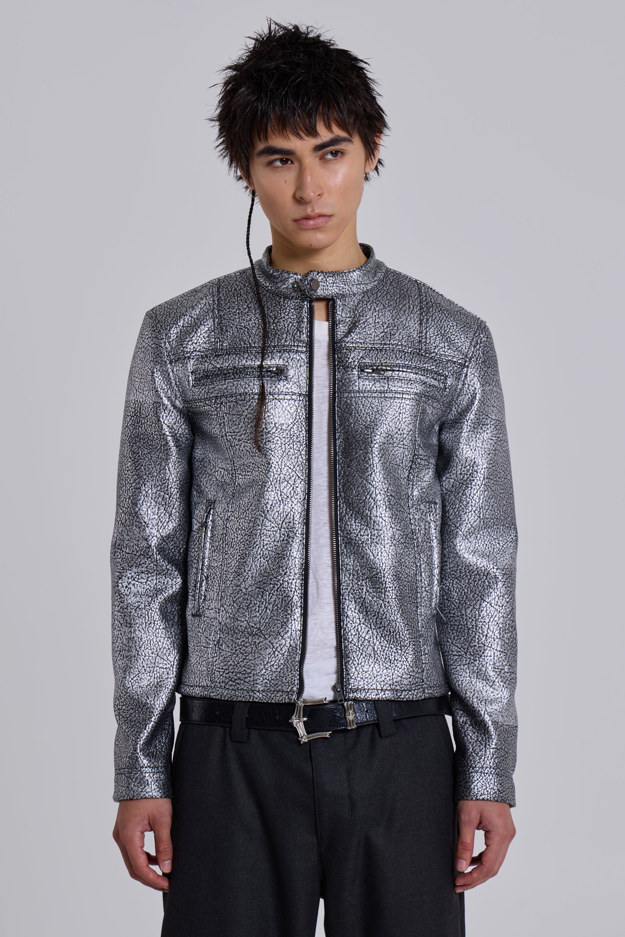 Silver Coated Piston Jacket - Image 2