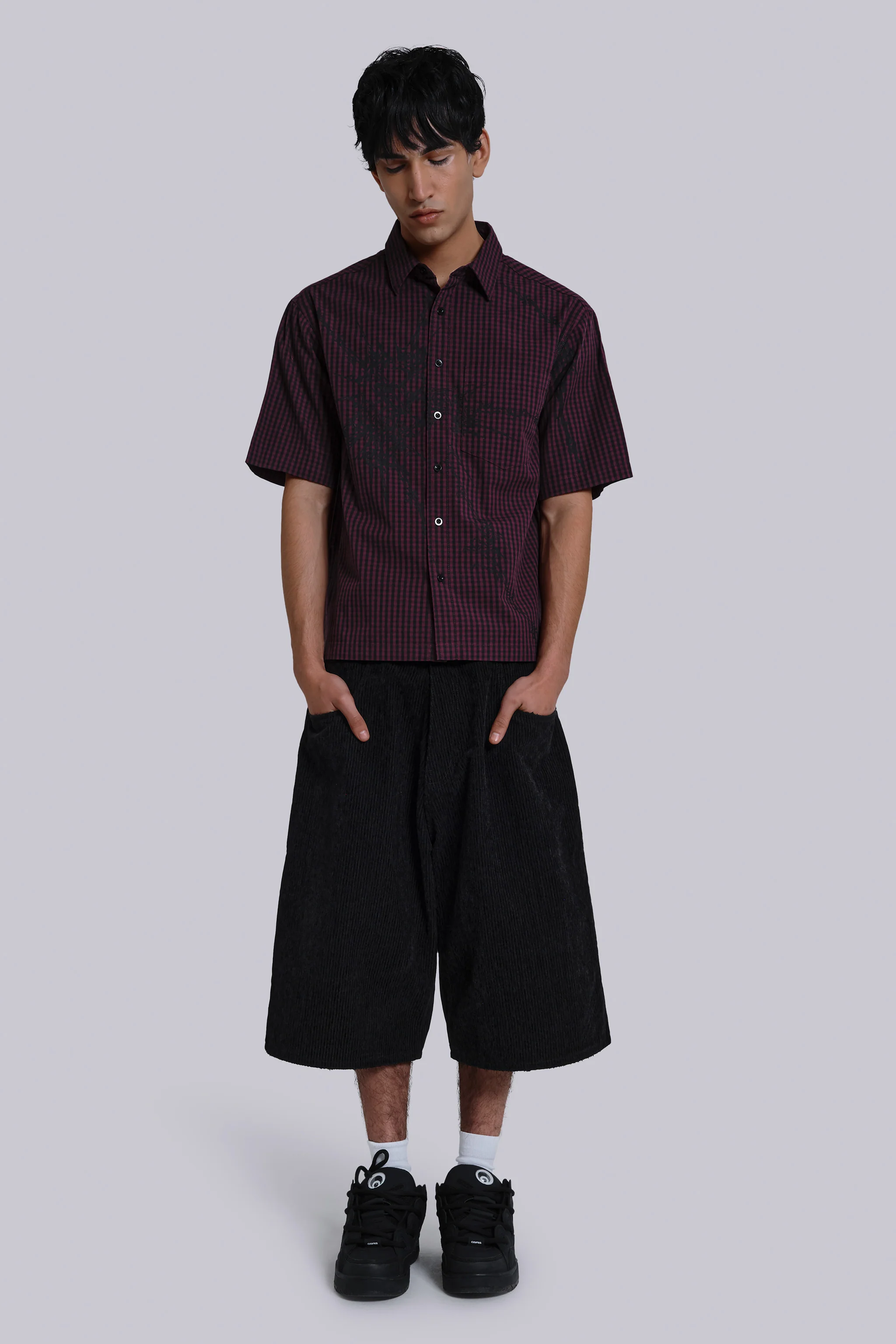 Skull Cord XL Jorts - Image 4