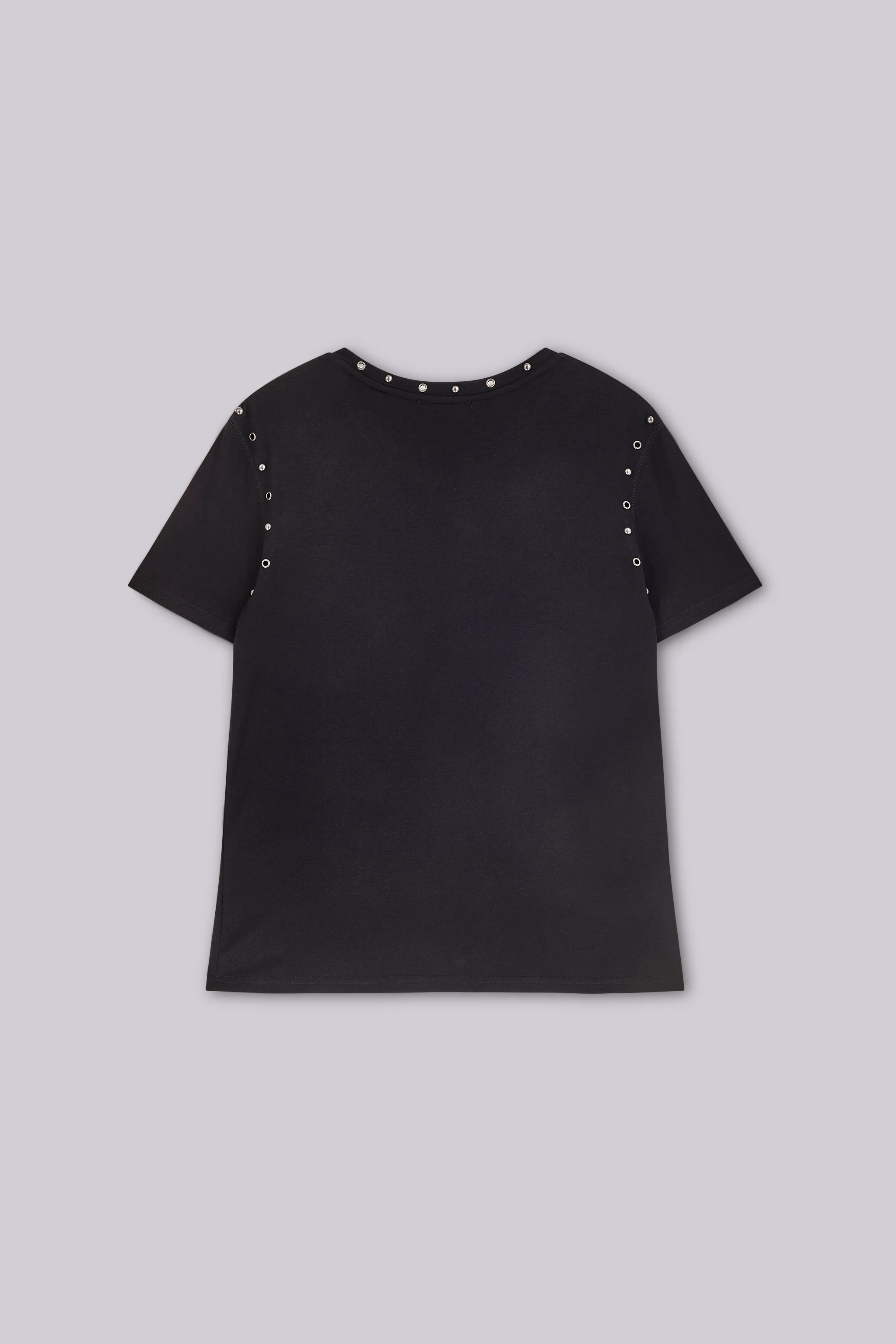 Studded Black Mist T-Shirt - Image 5