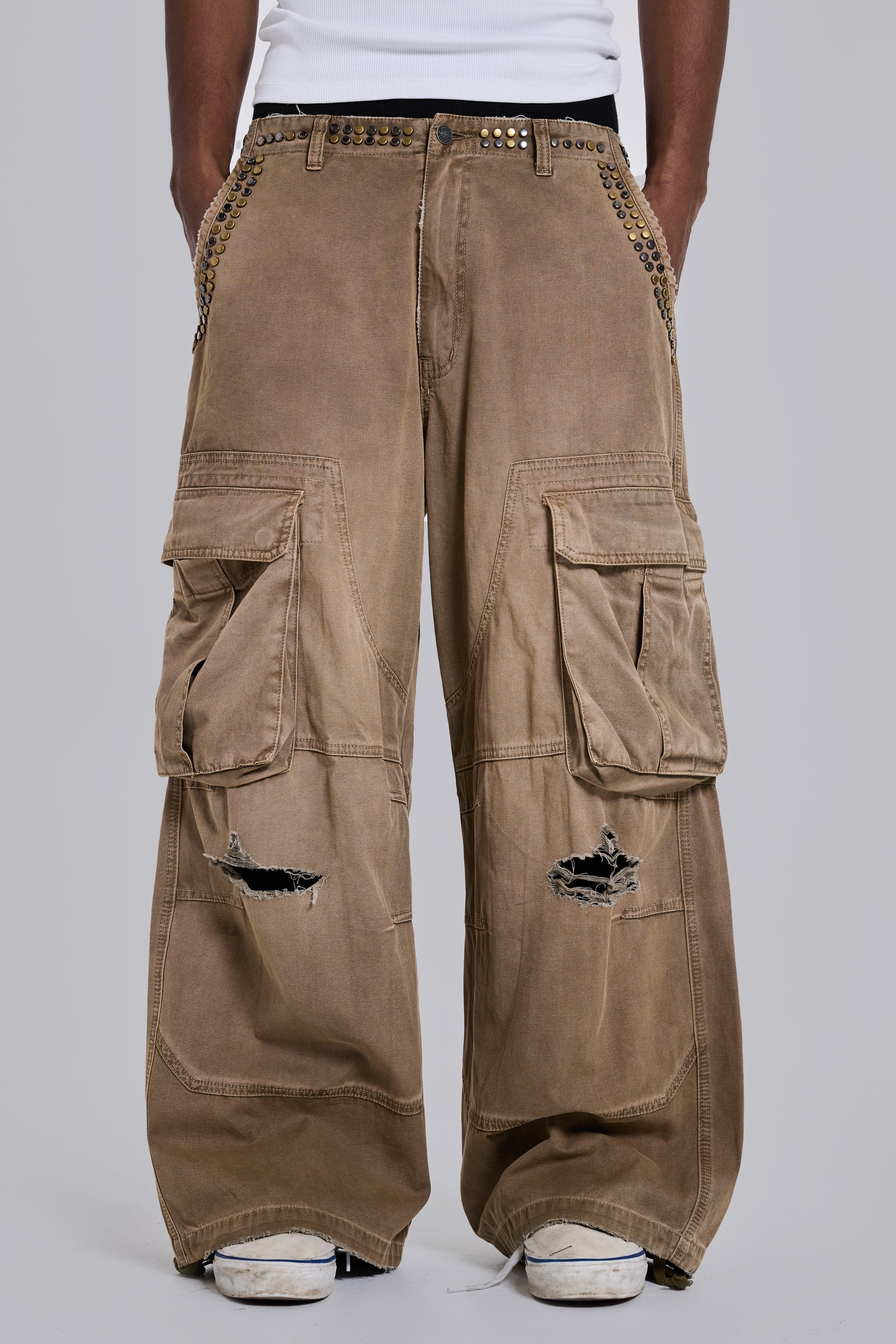 Studded Carpenter Cargo - Image 3