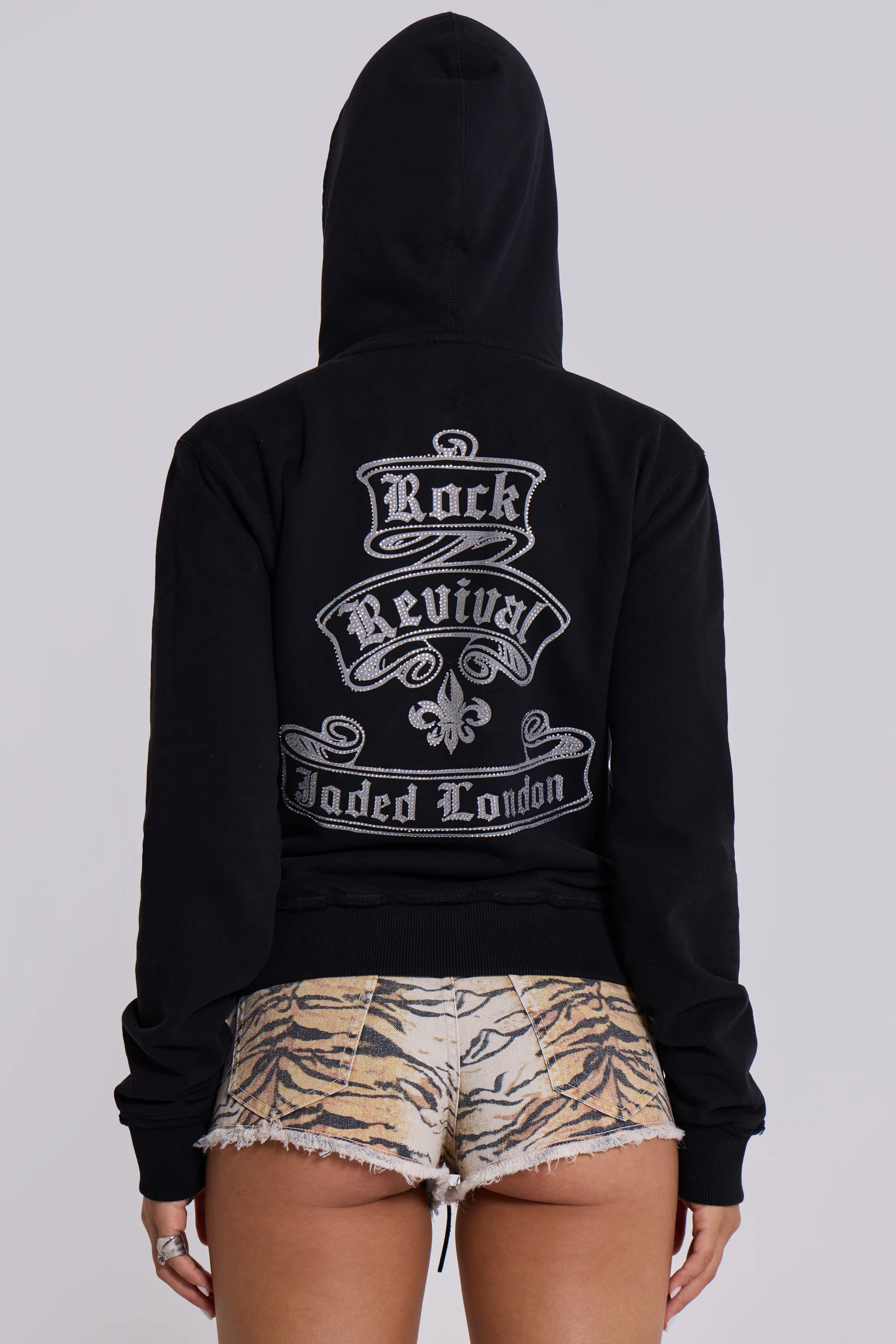 Tiger Denim Hot Pants - Image 8