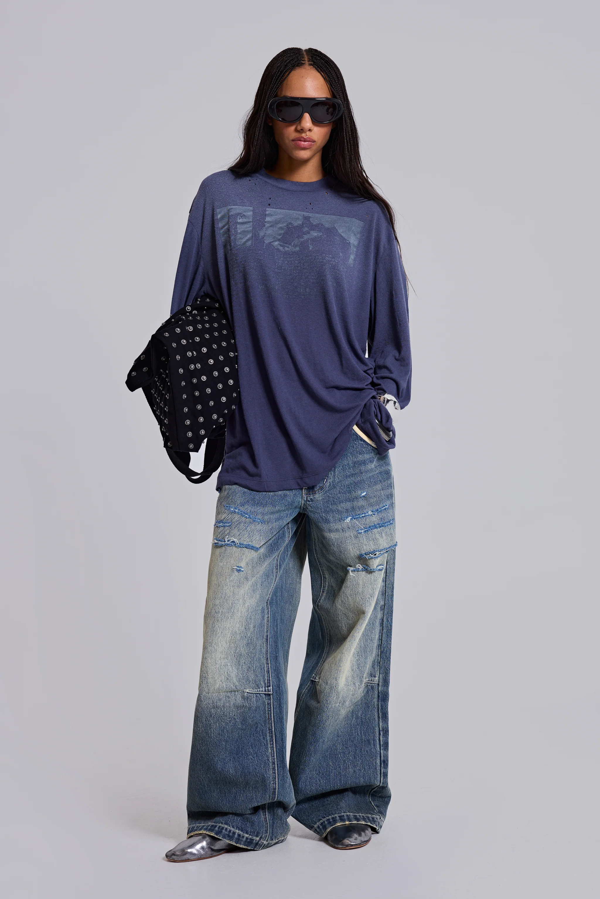 Torn Lowrise Colossus Jeans - Image 5