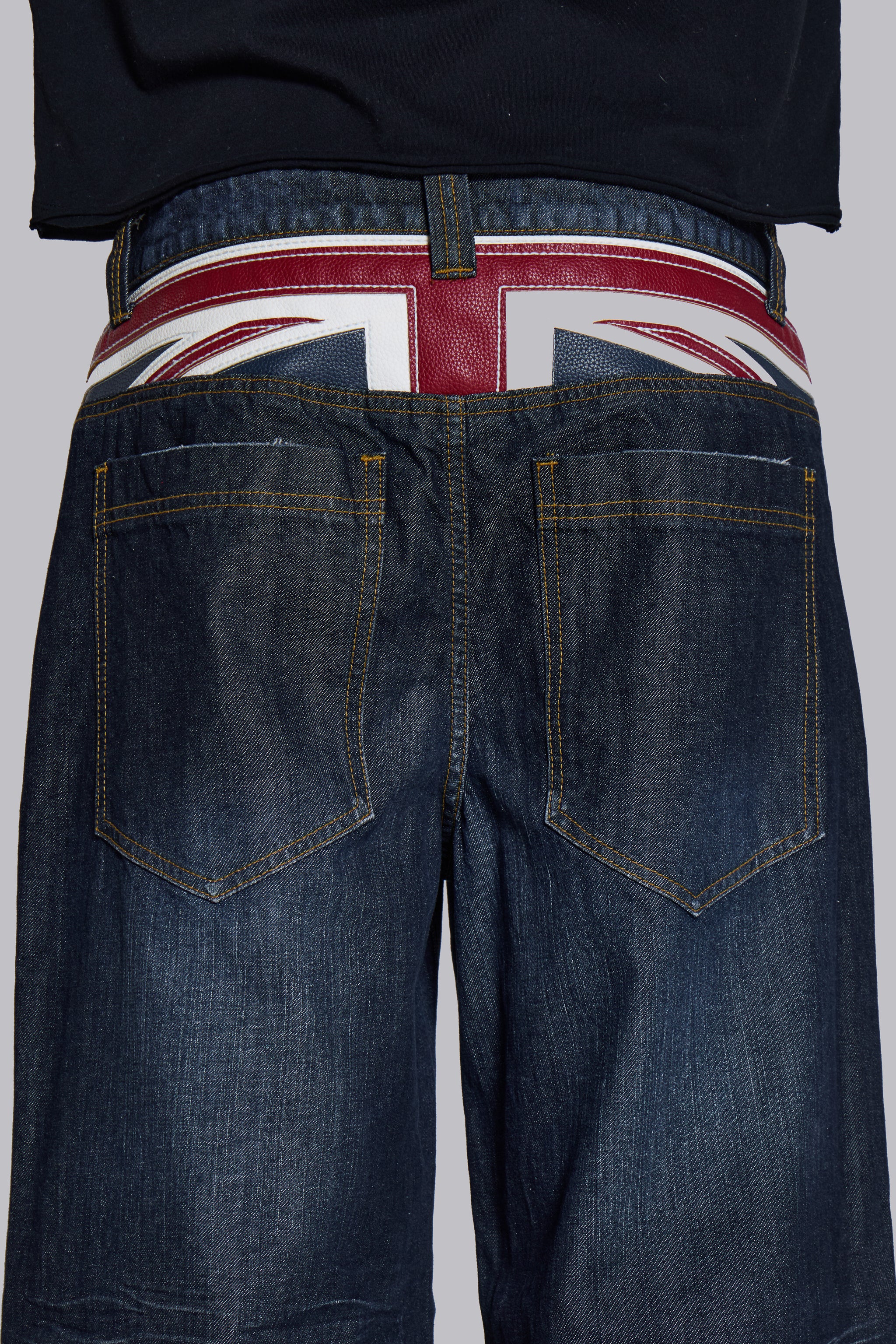 Union Jack Indigo Colossus Jeans - Image 4