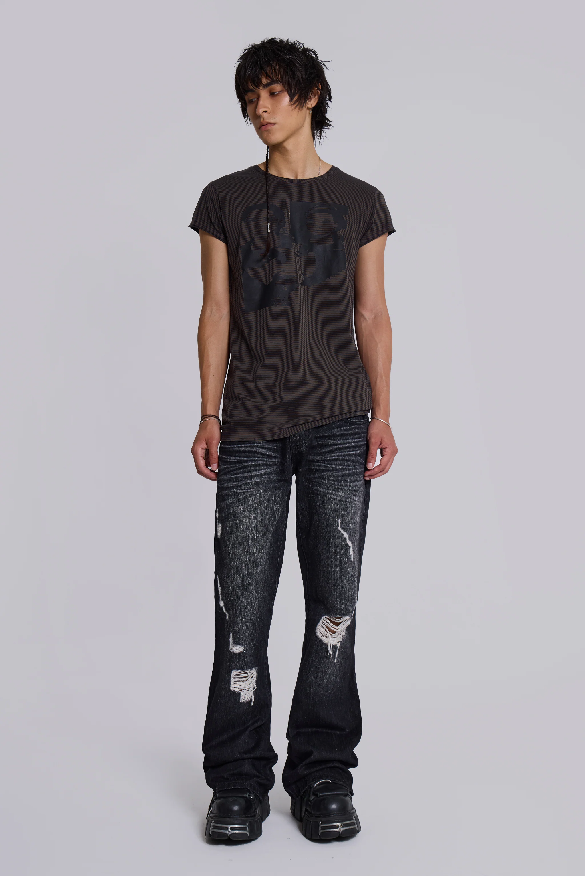 Vampire Stripe T-Shirt - Image 2