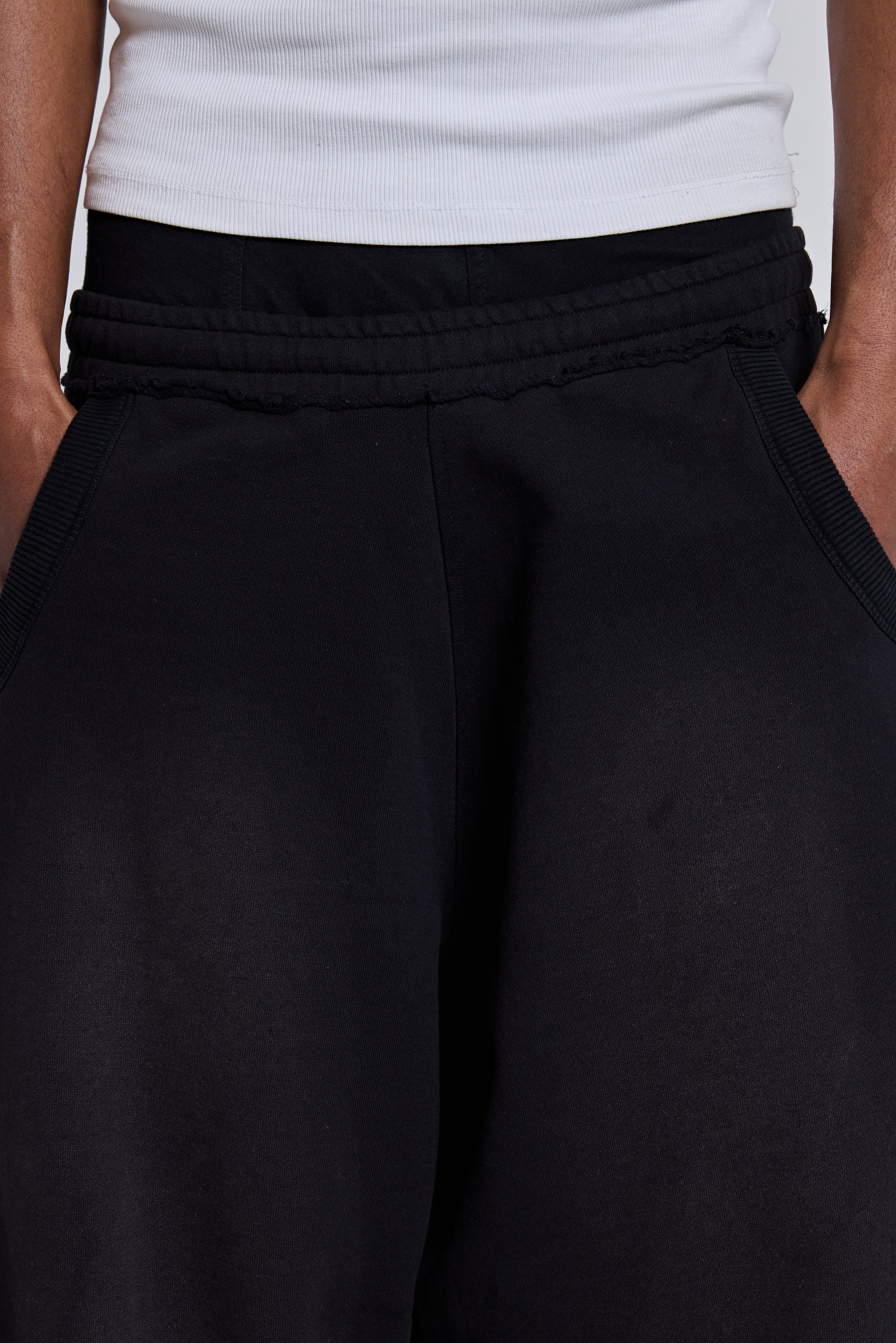 Black Baggy Cuffed Monster Joggers - Image 5