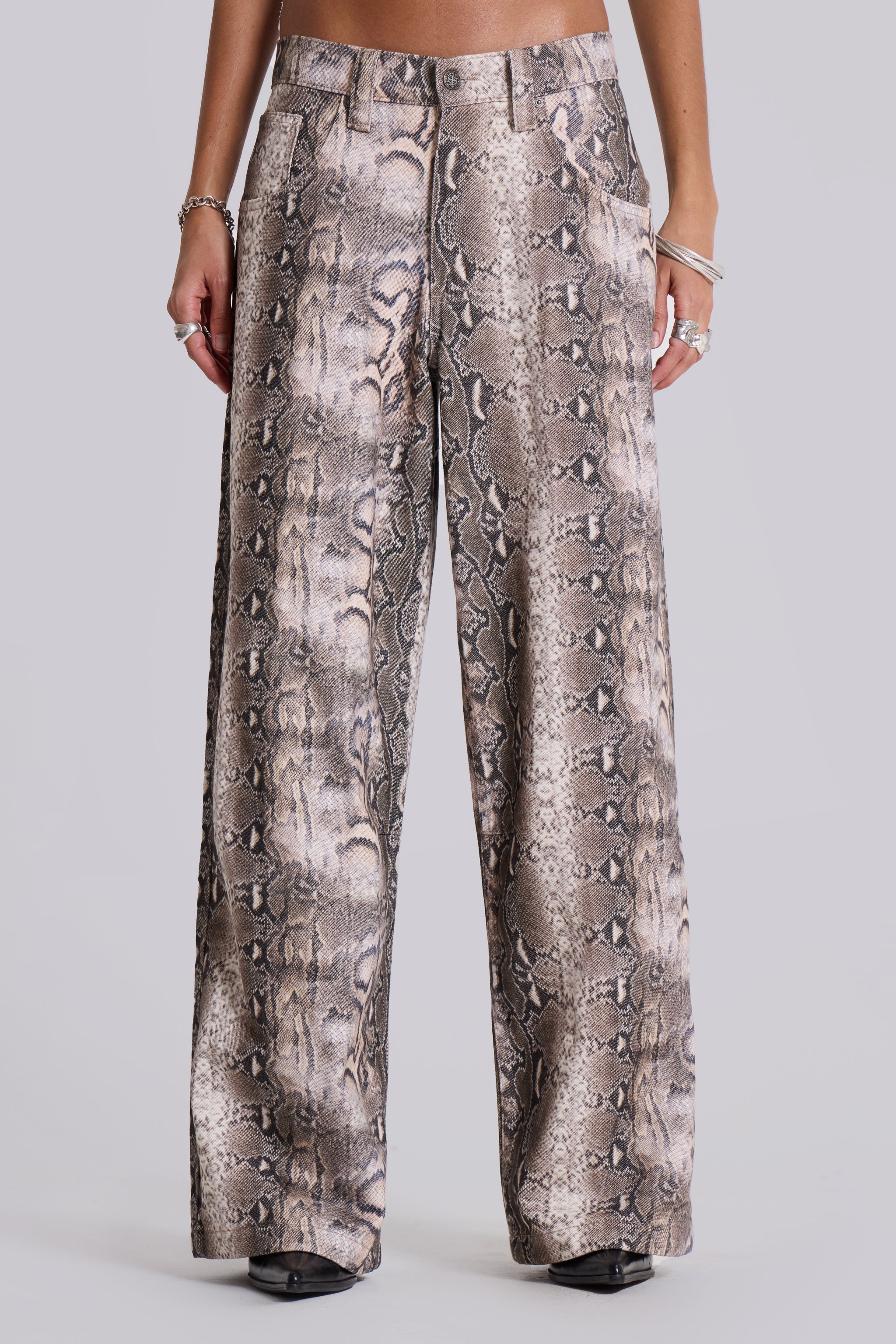 Boa Snake Print Colossus Jeans - Image 2